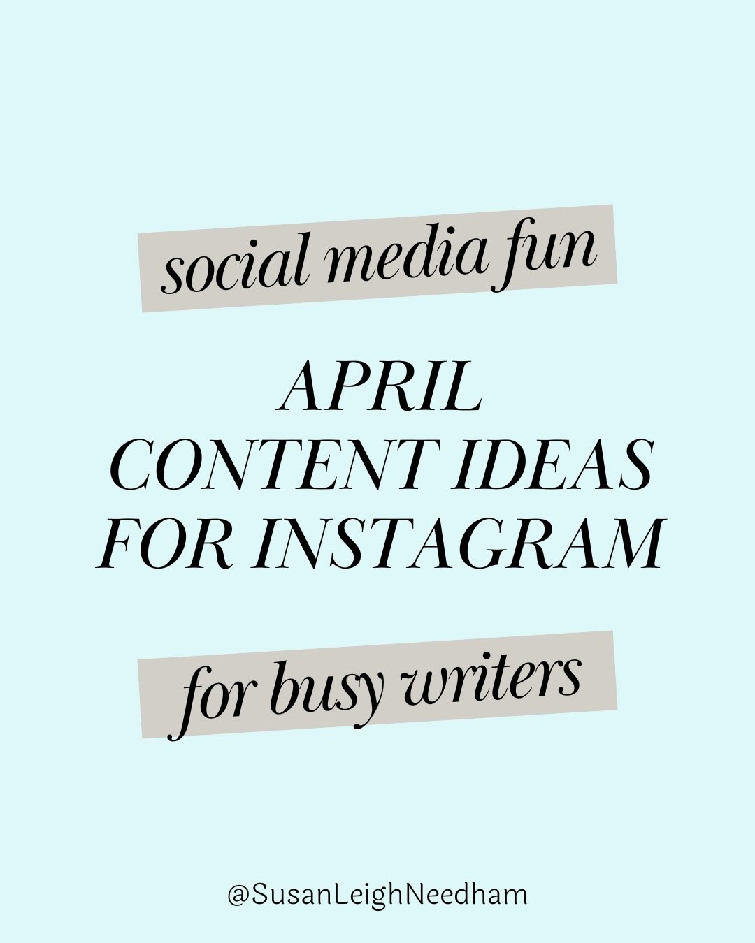 Hello writer friends!

A whole month of post ideas AND a community of writer friends on Instagram!!

All are welcome to join the 𝑾𝒓𝒊𝒕𝒆𝒓 𝑭𝒓𝒊𝒆𝒏𝒅𝒔 𝑪𝒉𝒂𝒍𝒍𝒆𝒏𝒈𝒆. 

The goal of WFC (Writer Friends Challenge) is to help writers socialize