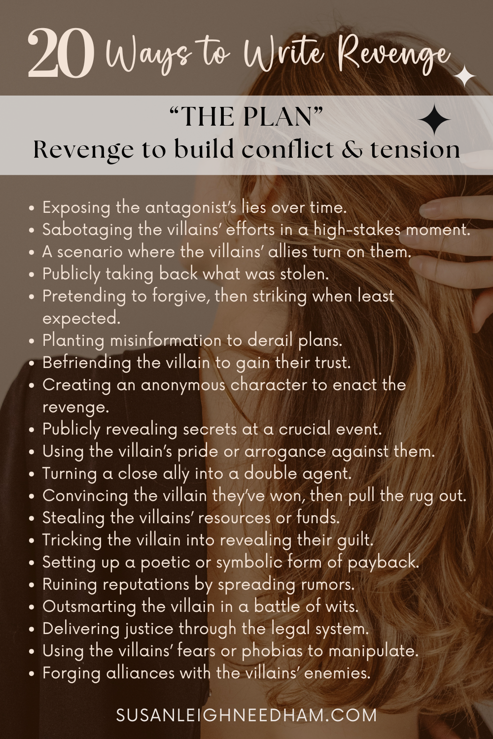 120 Revenge Story Ideas | Susan Leigh Needham
