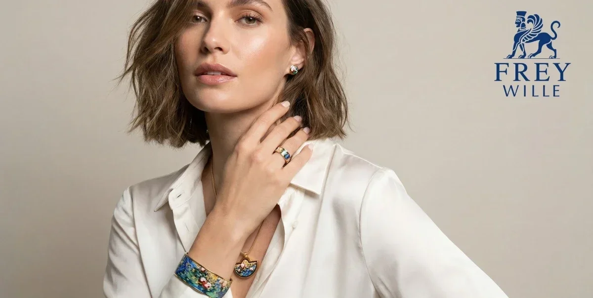 Ad Campaign design for Freywille Jewellery 