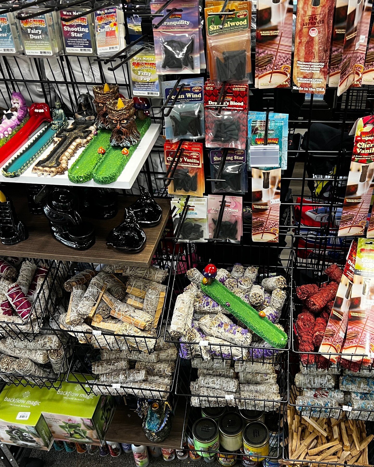 Sage, Incense, Incense holders, Cone Incense, Candles and Air Fresheners at The Green.