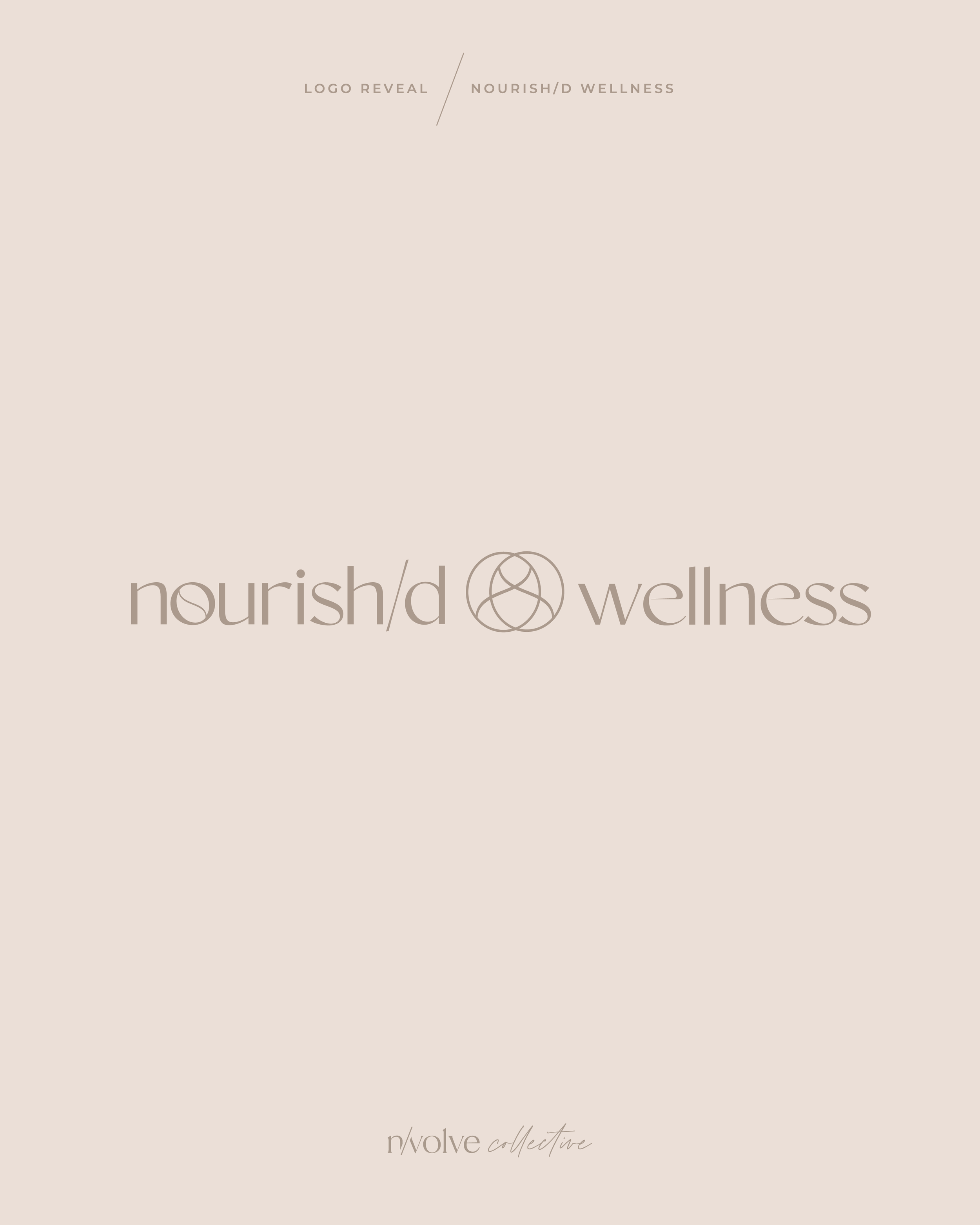 n/volve collective - nourishd wellness - Custom Brand & Website Design ...