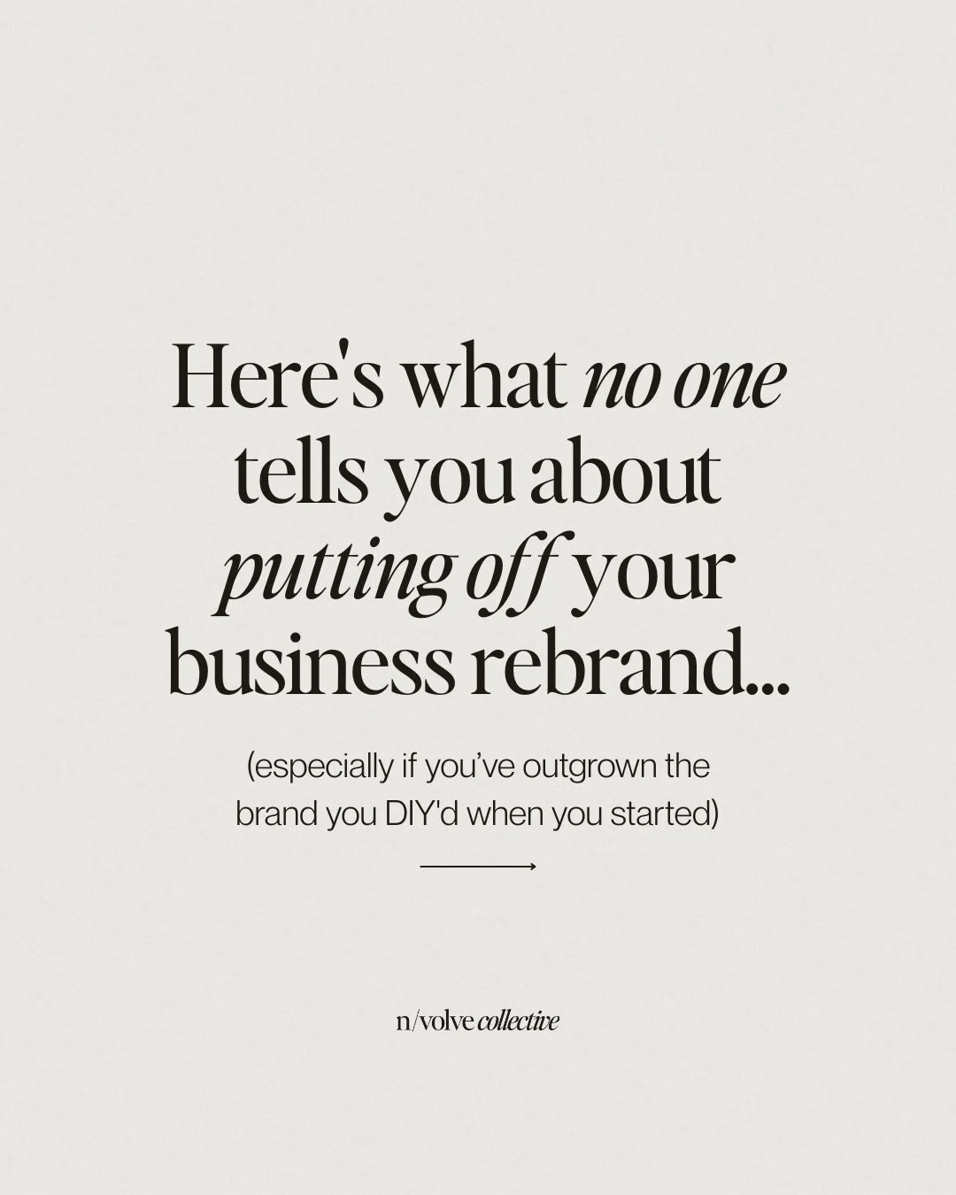 I&rsquo;ve worked with more than 75 entrepreneurs by now.

And you know what almost every single one says after we finish their rebrand?

&ldquo;I didn&rsquo;t realize how much I was holding back because I wasn&rsquo;t proud to share my business.&rdq