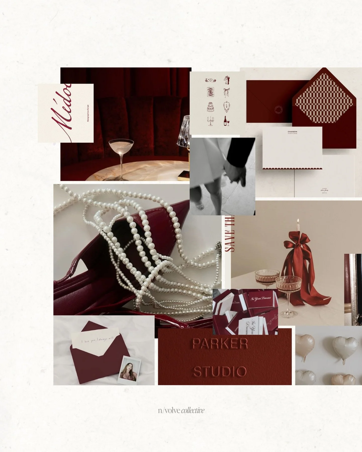 This month&rsquo;s design mood: romantic, but make it elevated.

Think merlot and cream instead of pink and red. Handwritten notes and pearls instead of hearts everywhere. The kind of Valentine&rsquo;s energy that feels intentional, not themed.

Thes