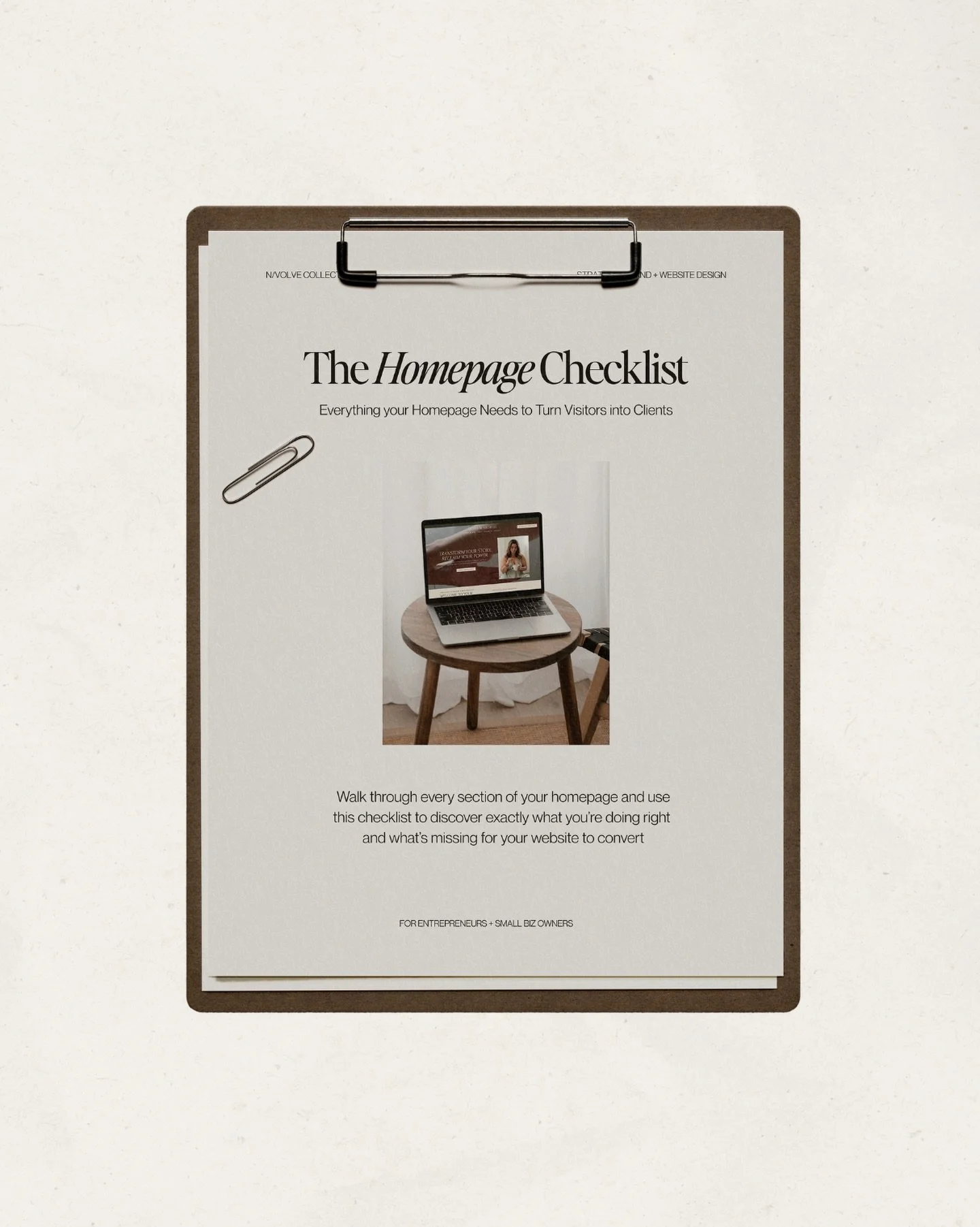 The most common thing I see when clients come to me? Websites that look... not great. Like really not great.

And yes, the design needs work. The branding needs to be cohesive and professional, but that&rsquo;s only part of it.

The truth is that eve