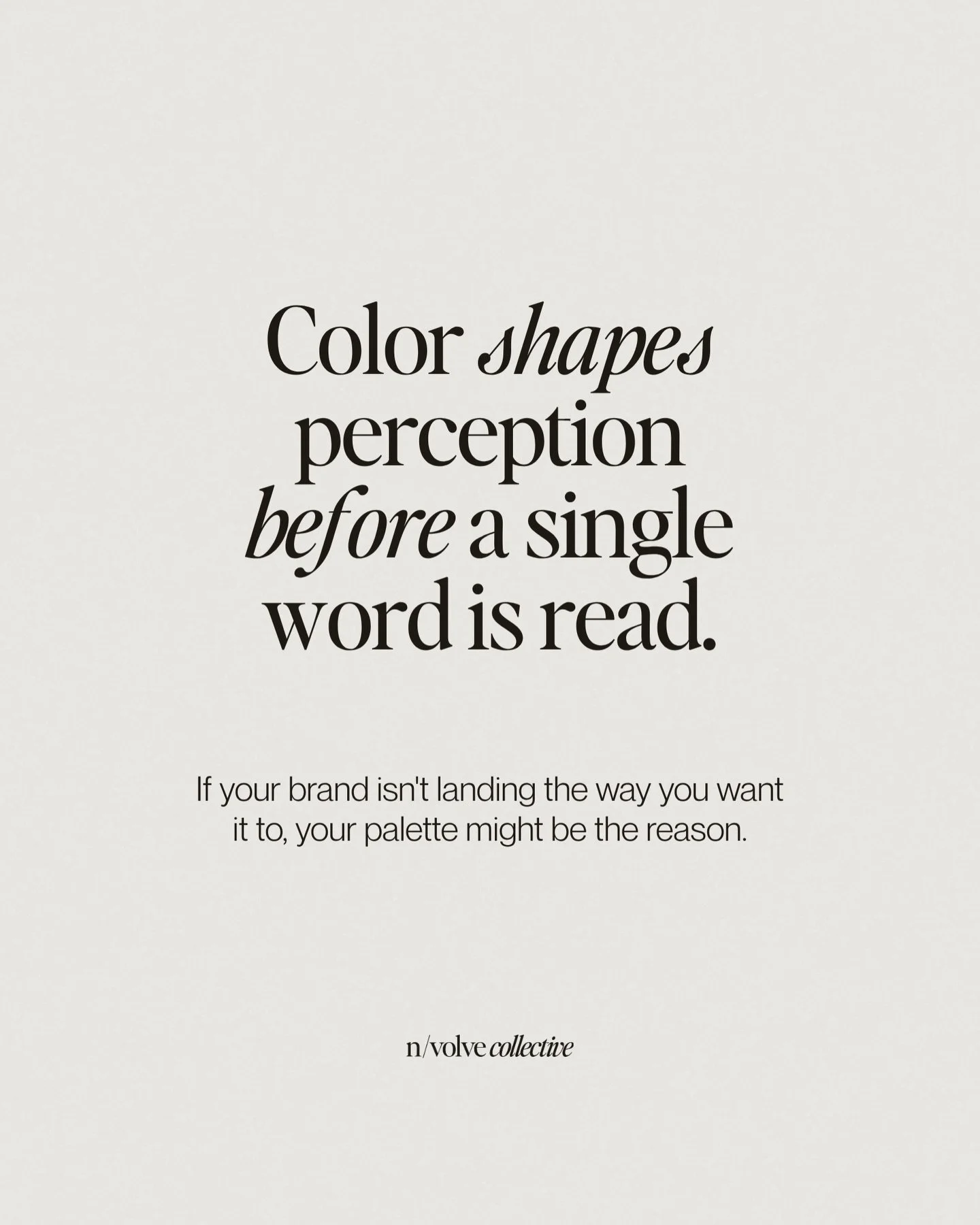 Color shapes perception before a single word is read. If your brand isn&rsquo;t landing the way you want it to, your palette might be the reason.

The shade you choose says something specific about who you are and what you&rsquo;re building. Muted to