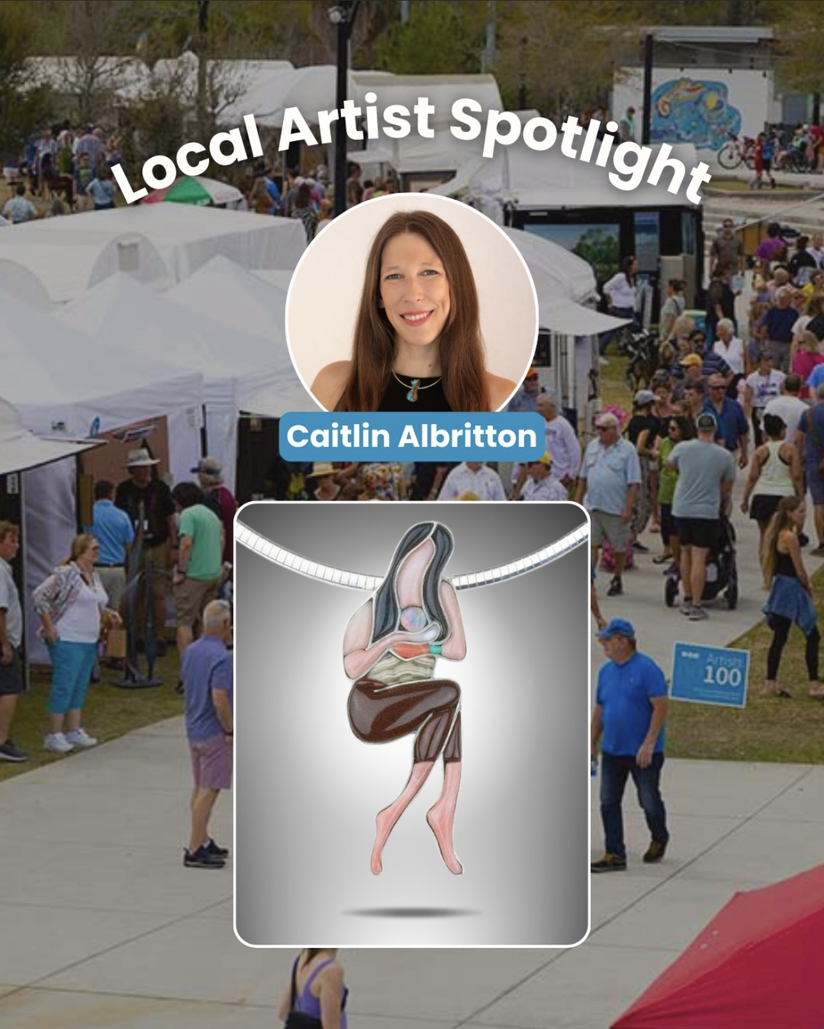 Gasparilla Festival of the Arts Local Artist Spotlight Caitlin Albritton 2026