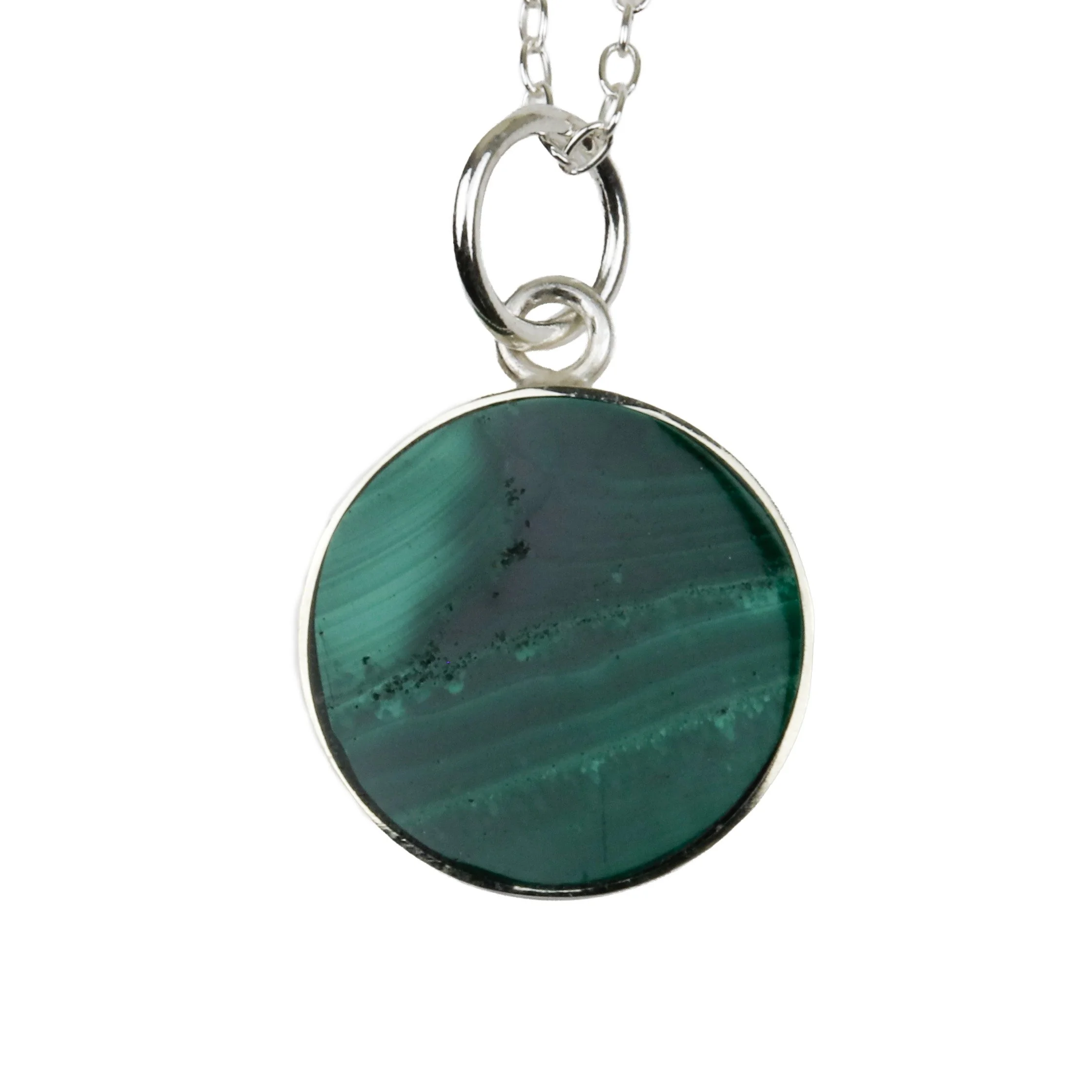 Inlay Pendant - Malachite