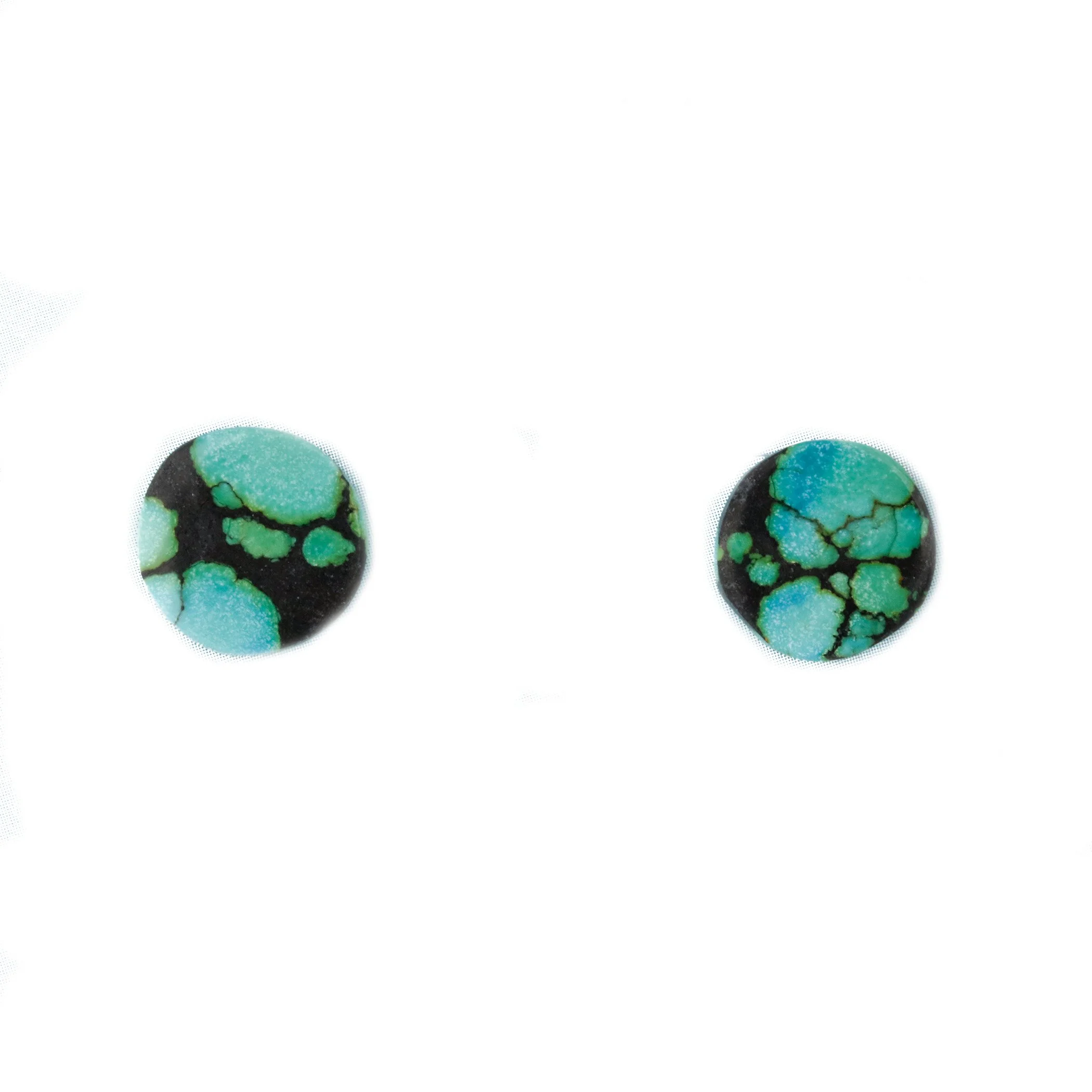 Hubei Turquoise Stud Earrings 2