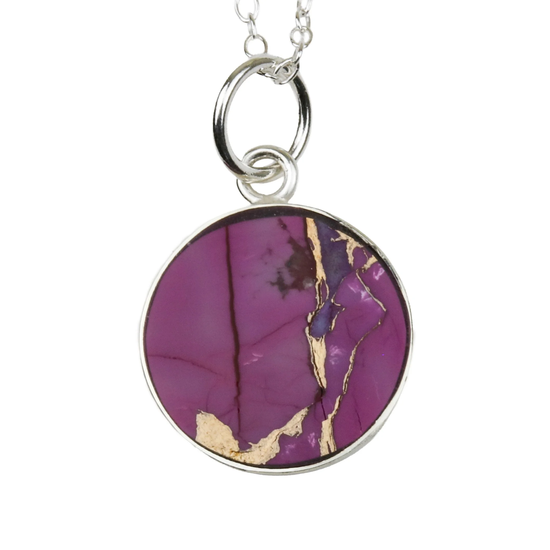 Inlay Pendant - Mojave Turquoise