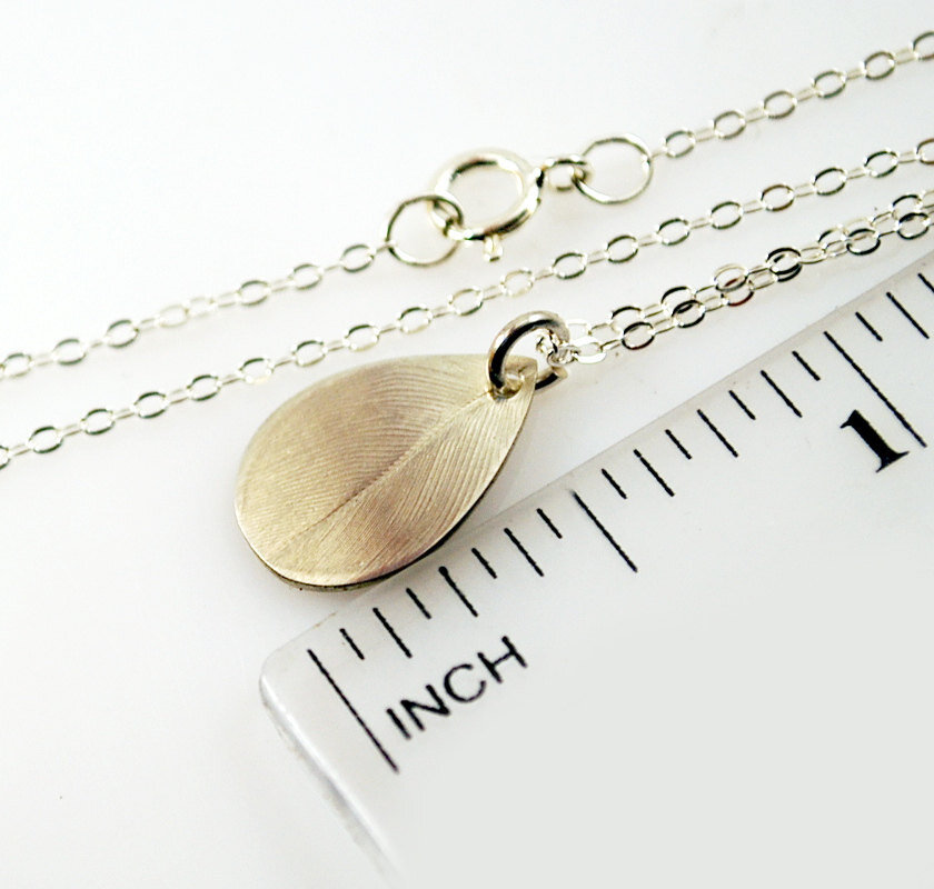 Small Sterling Silver Necklace