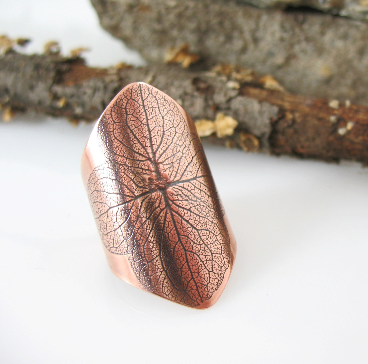 copper cuff ring
