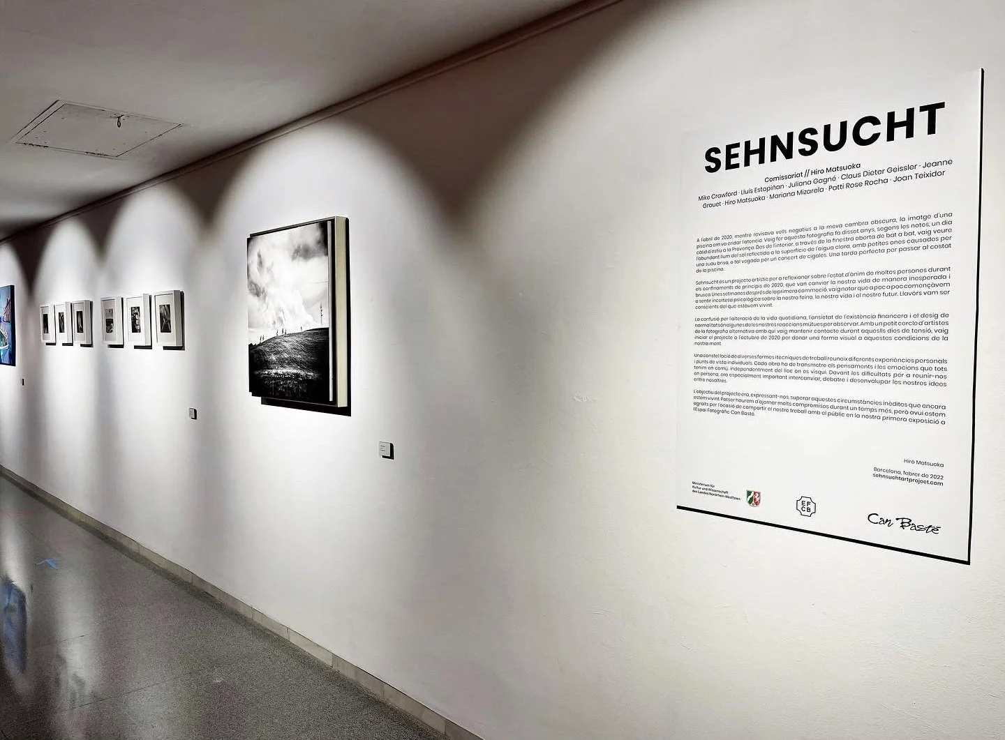 FEB 2022 - "Sehnsucht" Installation, Can Baste Civic Center, Barcelona, SP