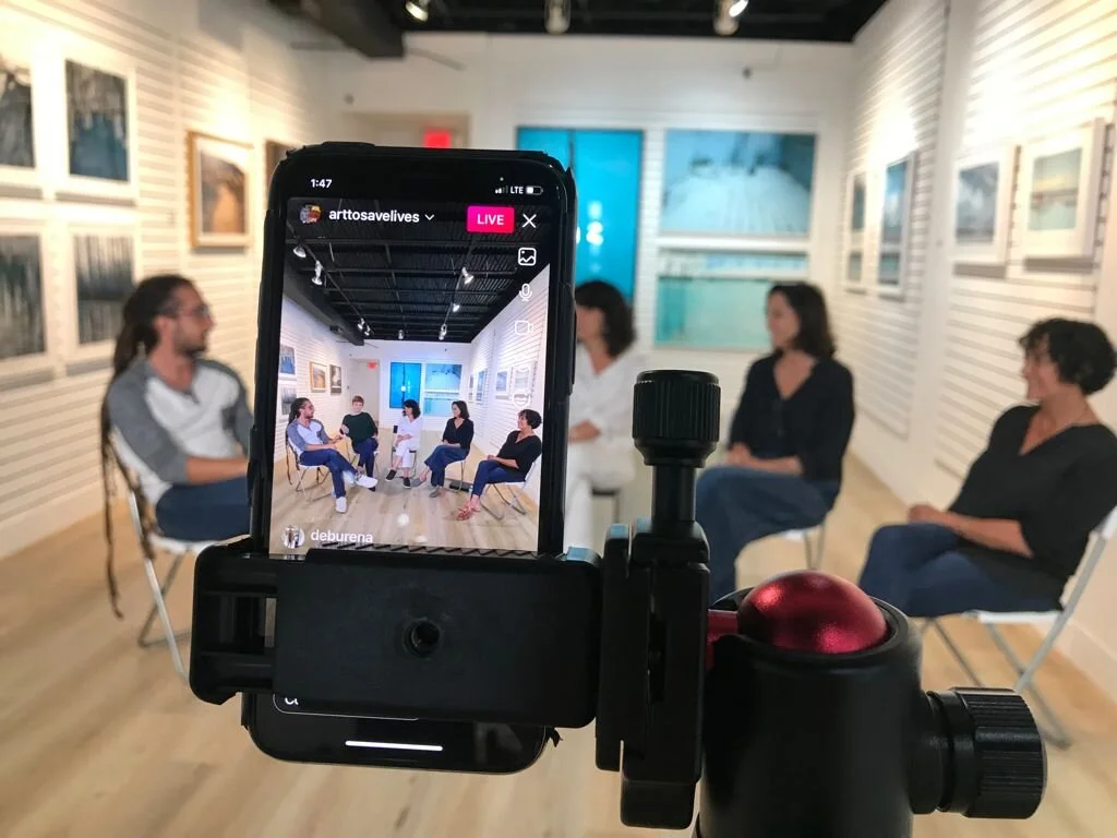 MAY 2021 - "Healing the Earth" Artist Talk, Art To Save Lives Gallery, Ft Lauderdale, FL