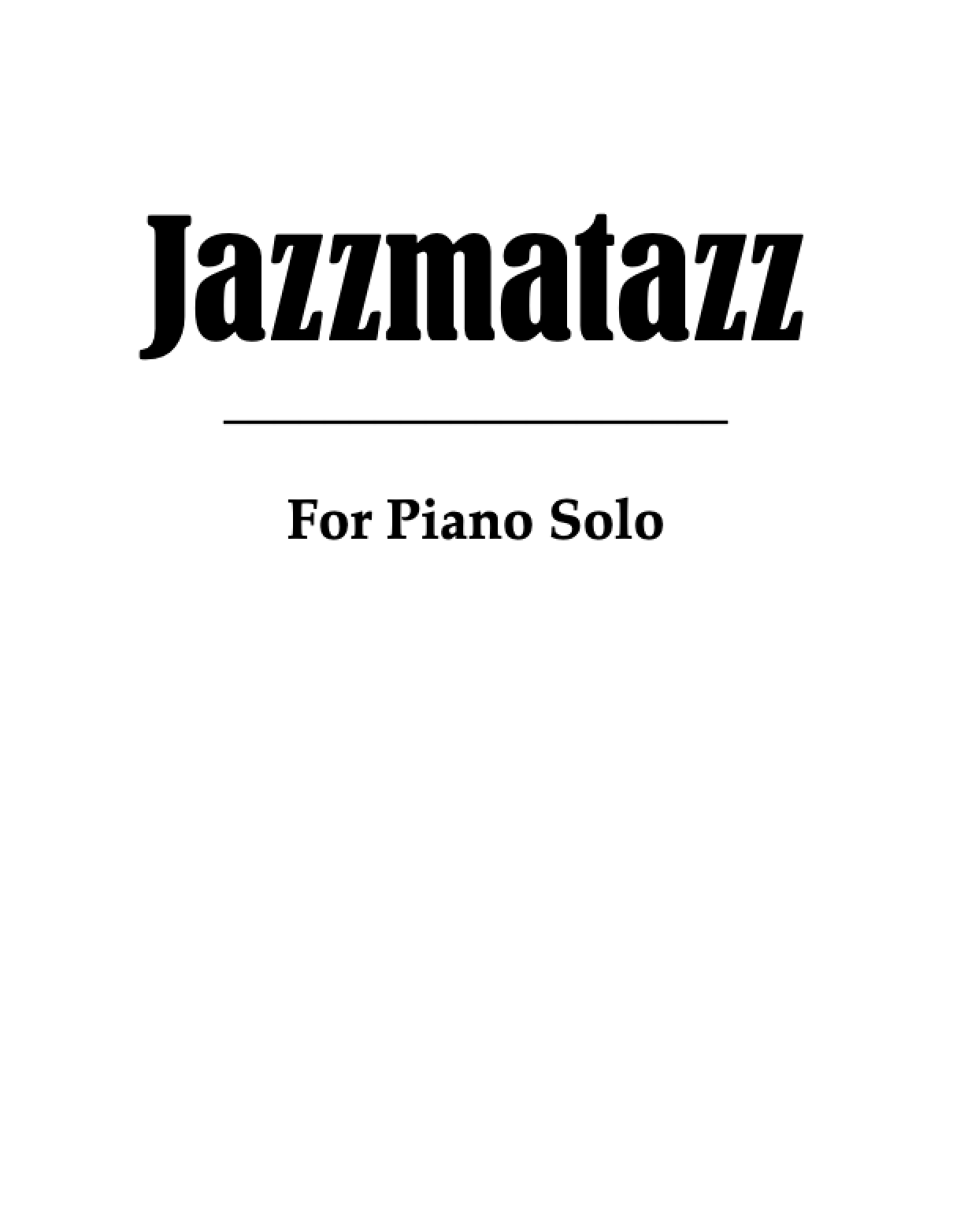 Jazzmatazz
