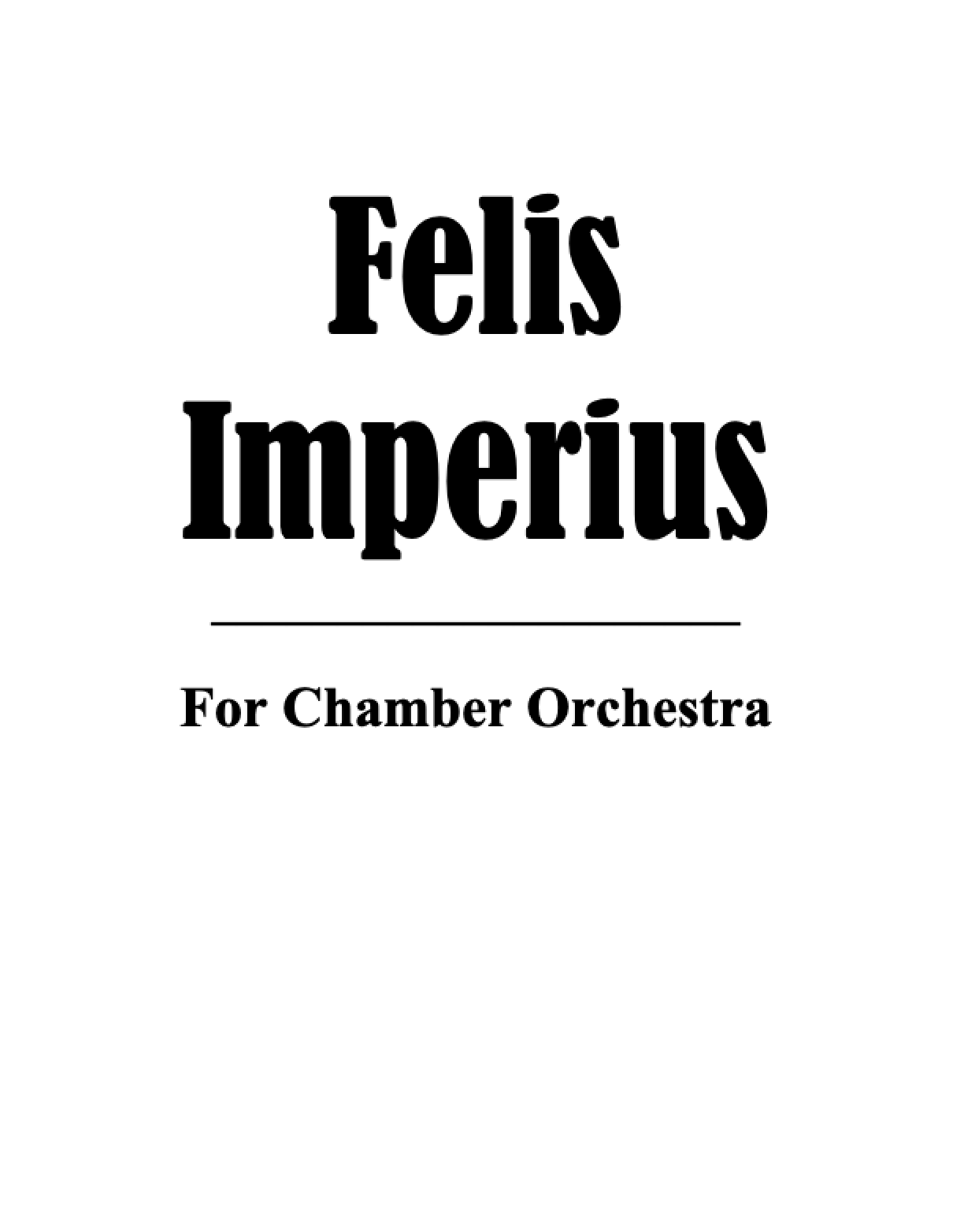 Felis Imperius