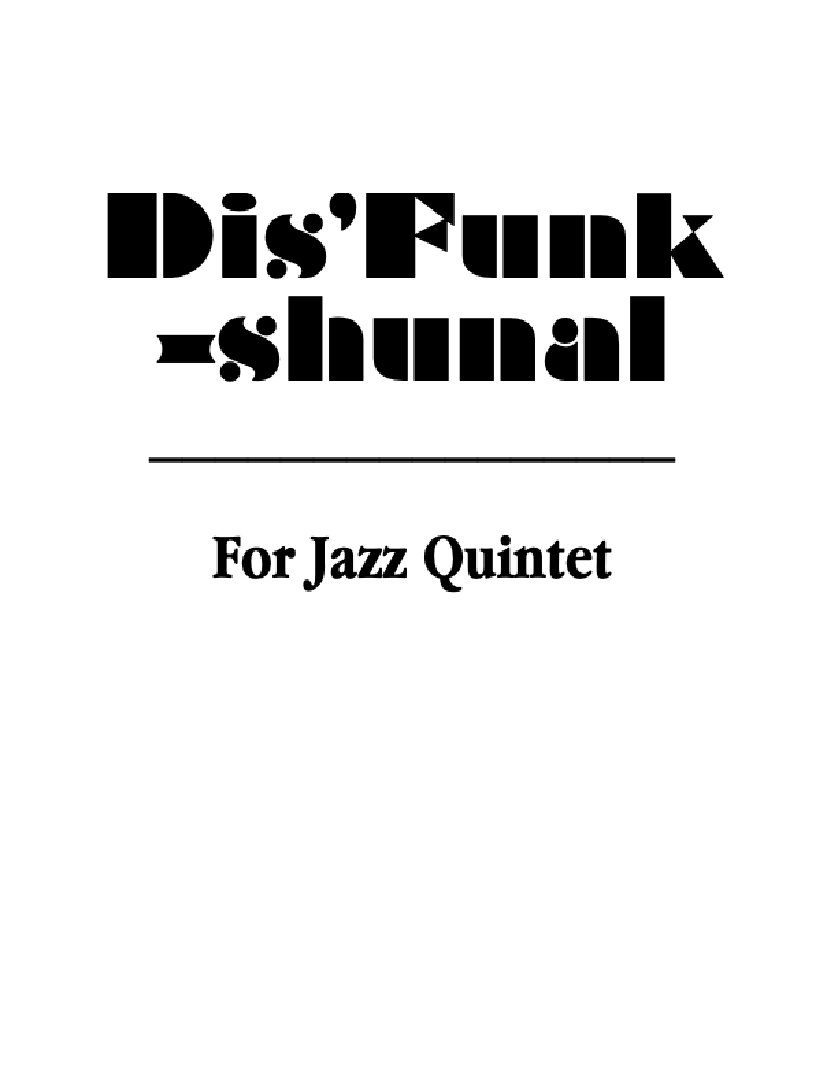 Dis'Funk-shunal