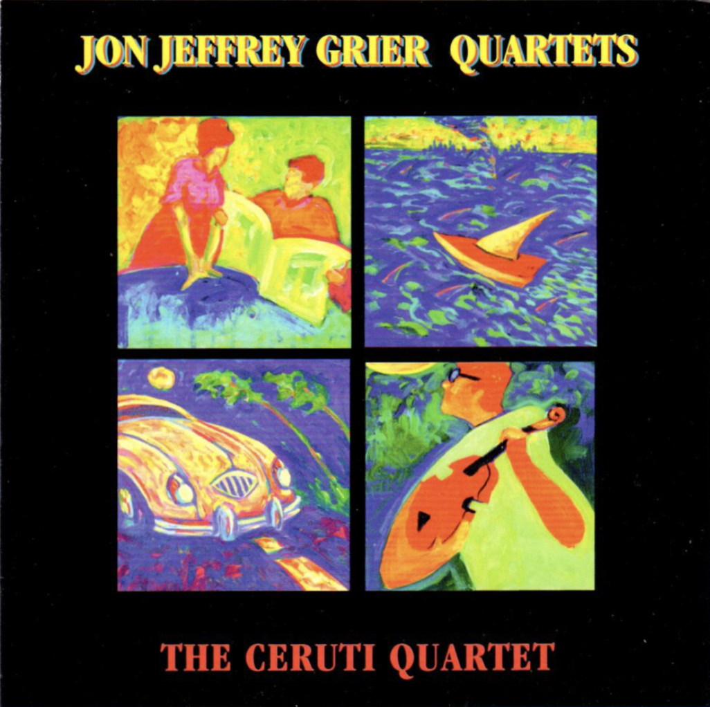 Jon Jeffrey Grier: Quartets CD