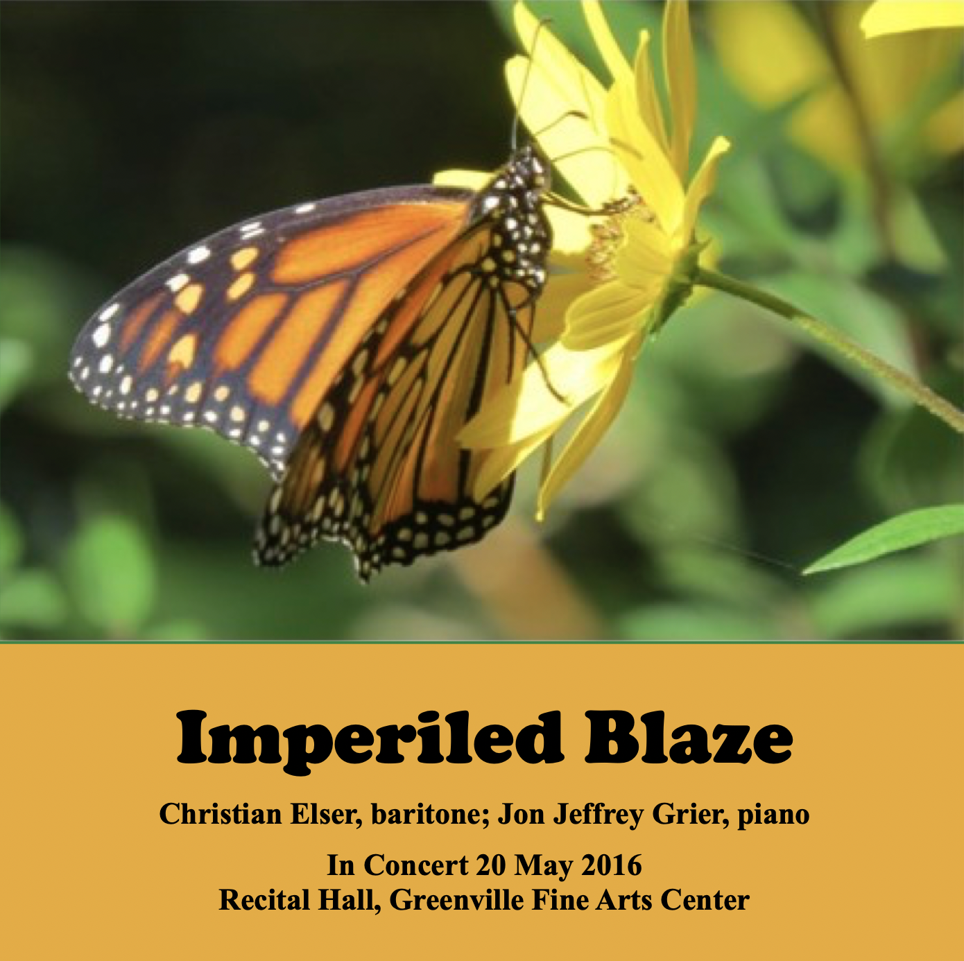Imperiled Blaze - Premiere CD recording