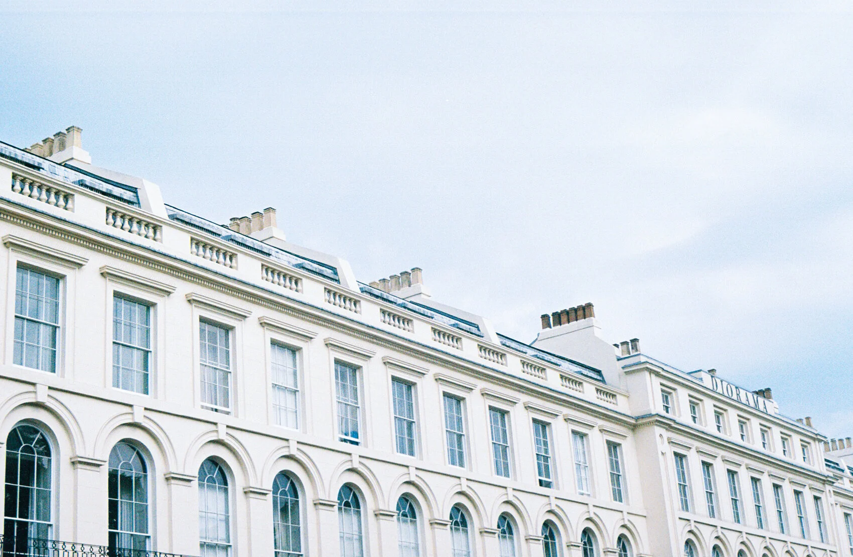 london building film photo