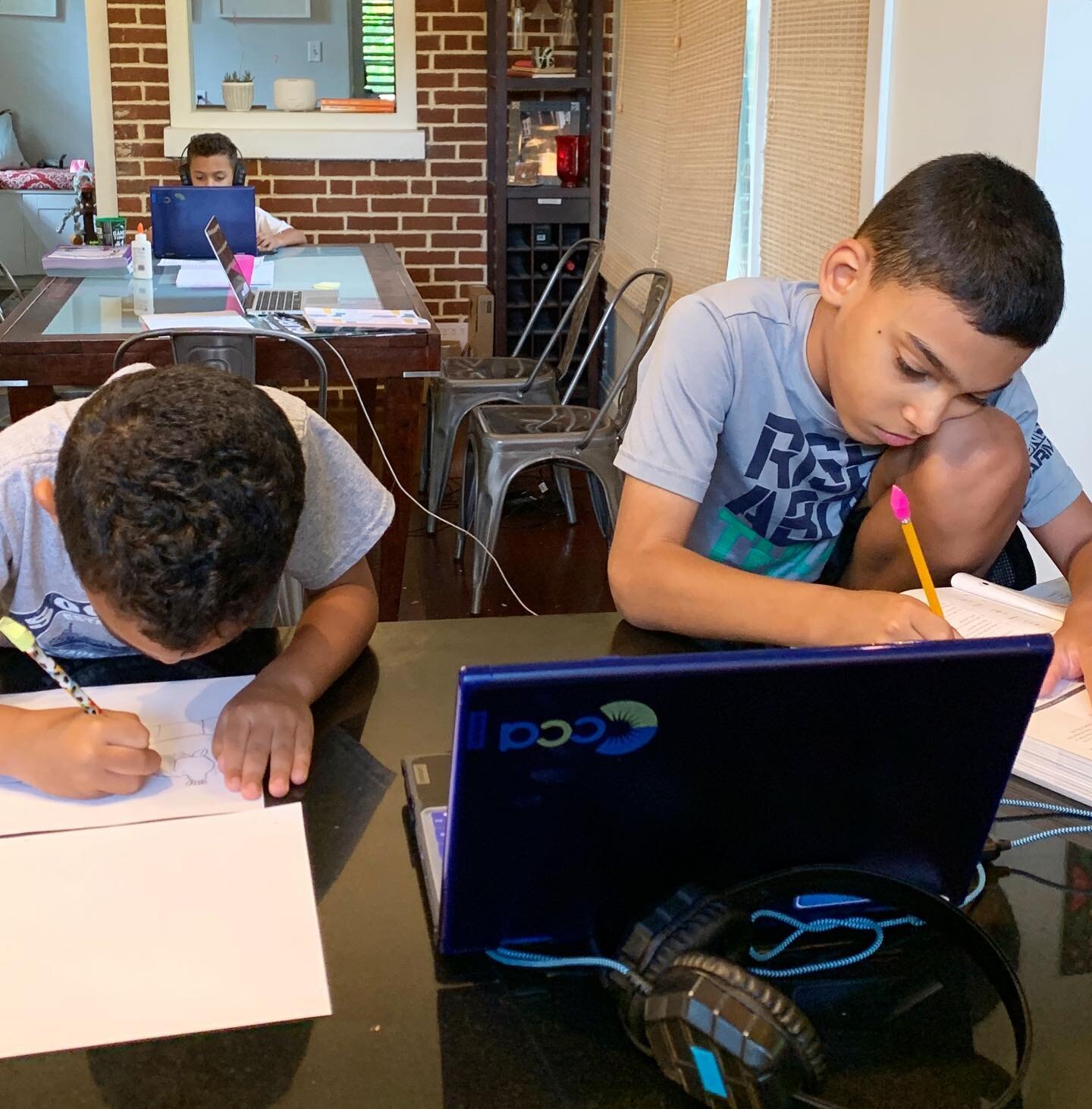 Good Tuesday Morning! How is everyone feeling this week? Prepared, overwhelmed, optimistic, nervous - a combination?

We are heading into Week 3 of remote learning at our house, and things are (hopefully) settling into a routine. I am starting to see