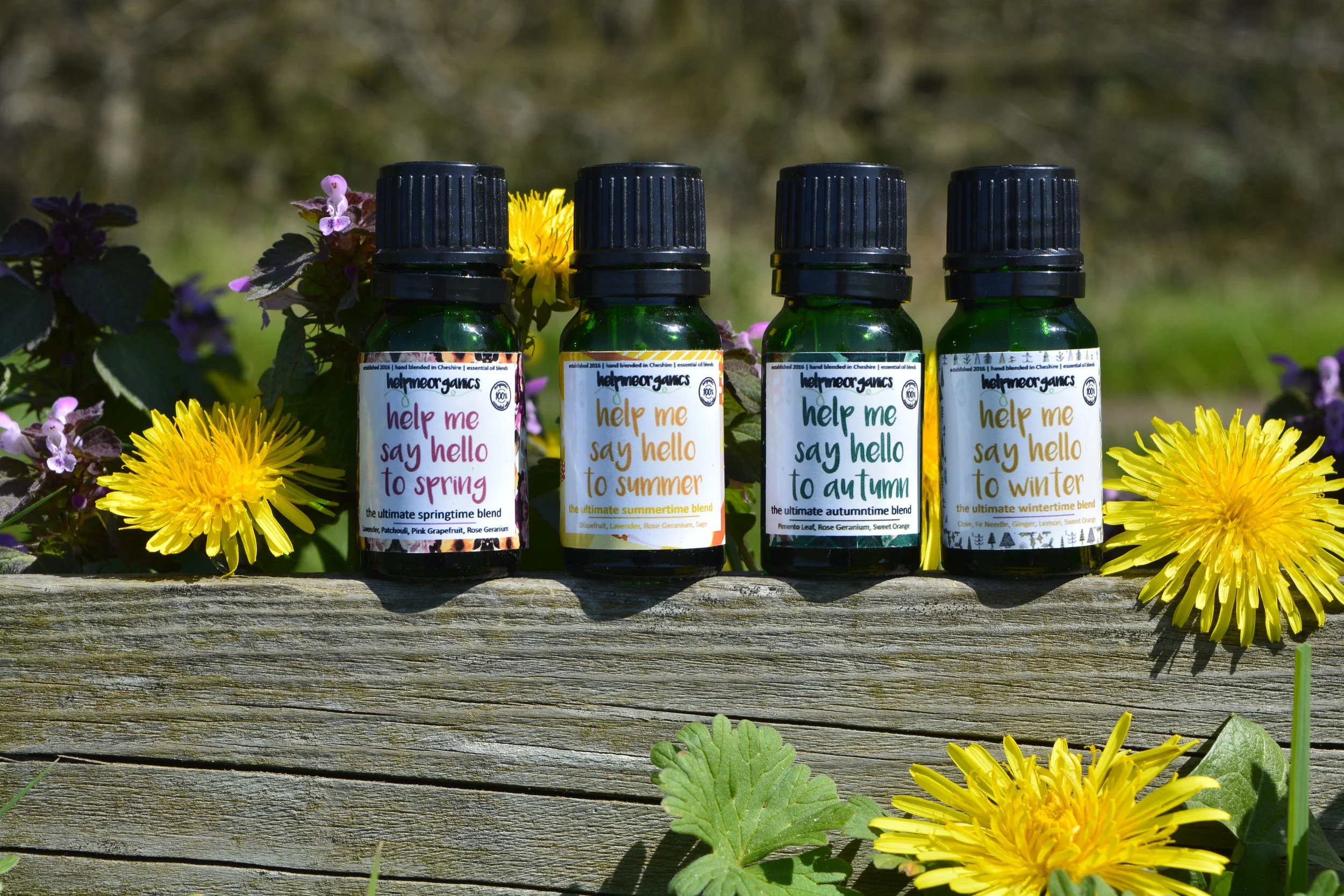 Seasonal Essential Oil Blend Collection gift set