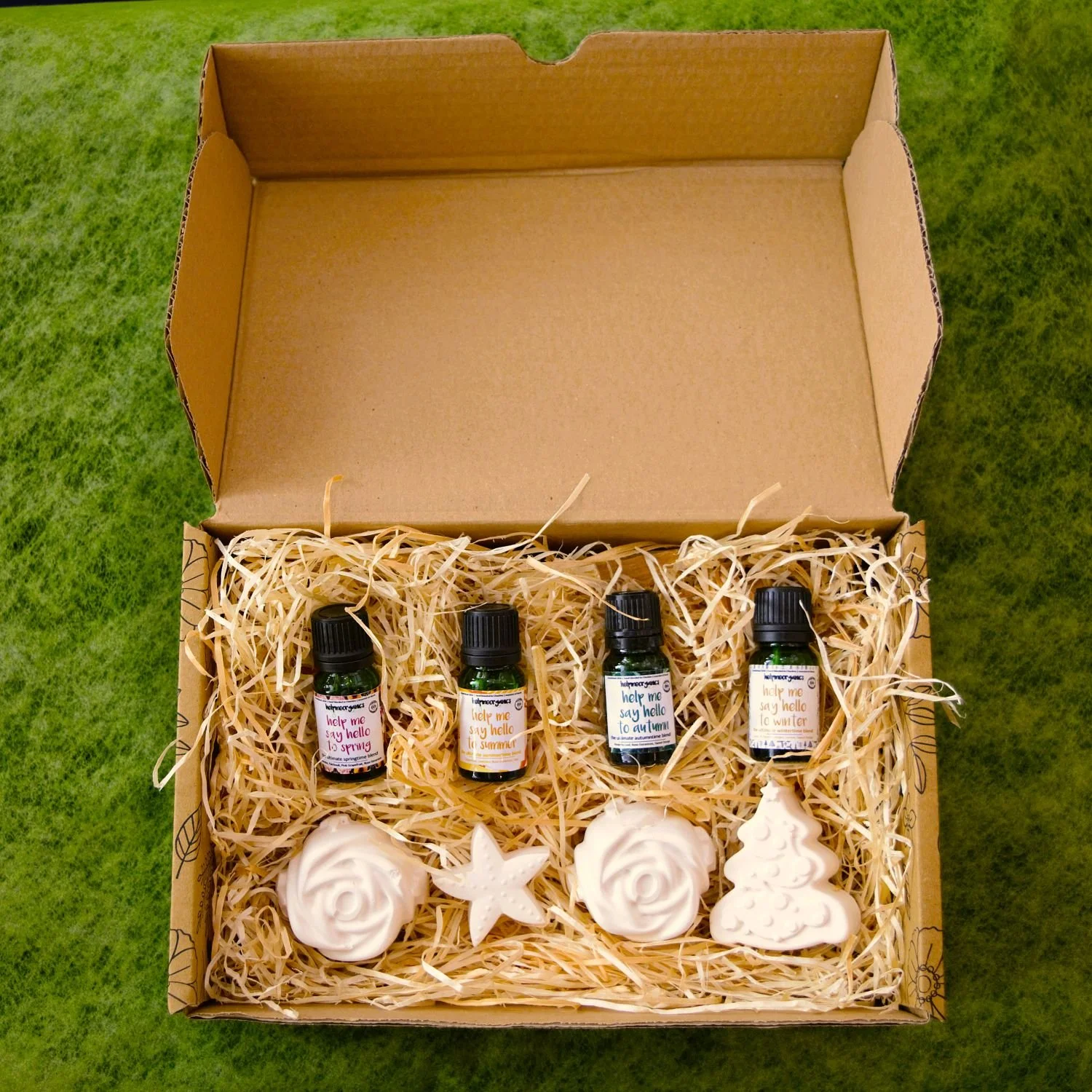 Seasonal Essential Oil Blend Collection gift set
