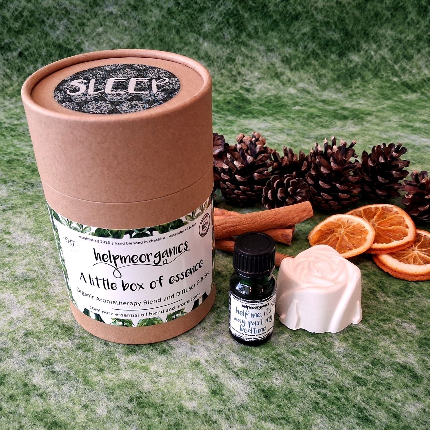 sleep little box of essence gift set | Helpmeorganics