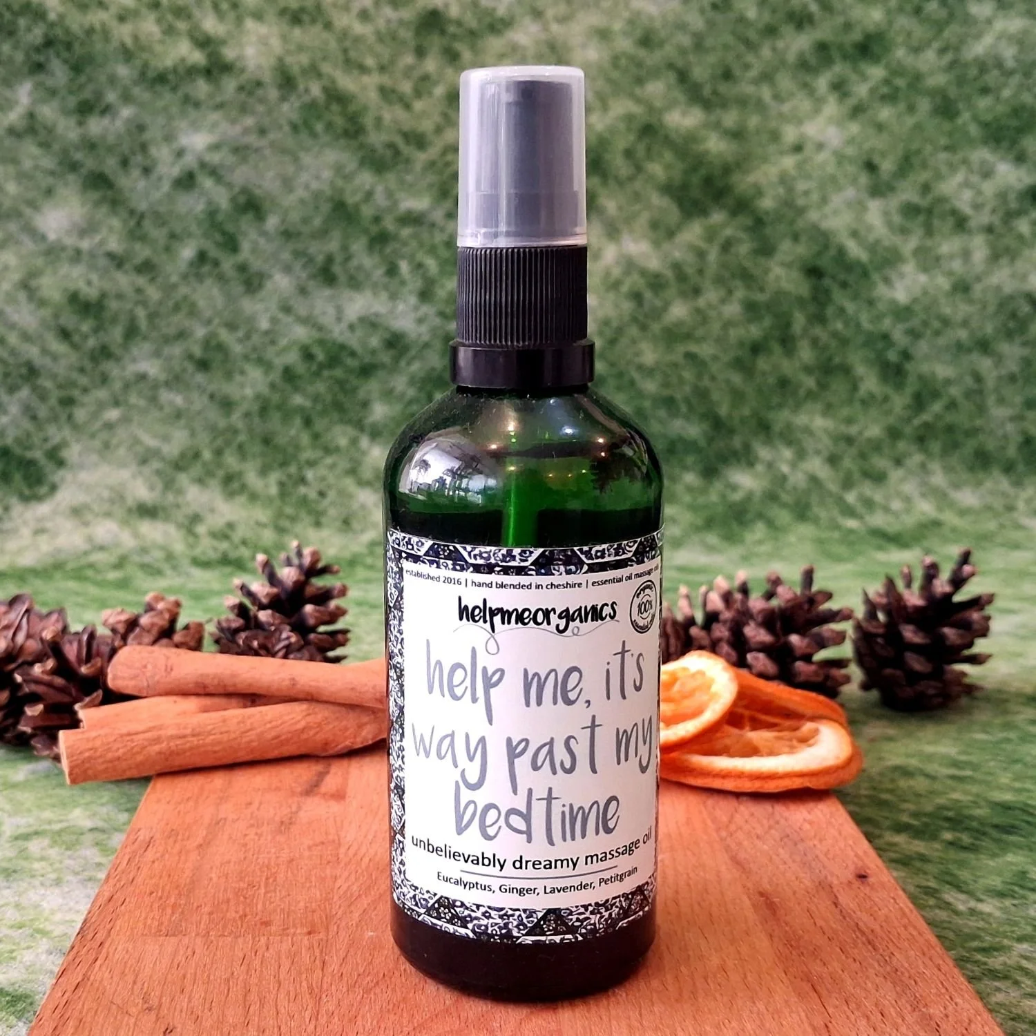 Sleep Better Massage Oil 100ml | Helpmeorganics