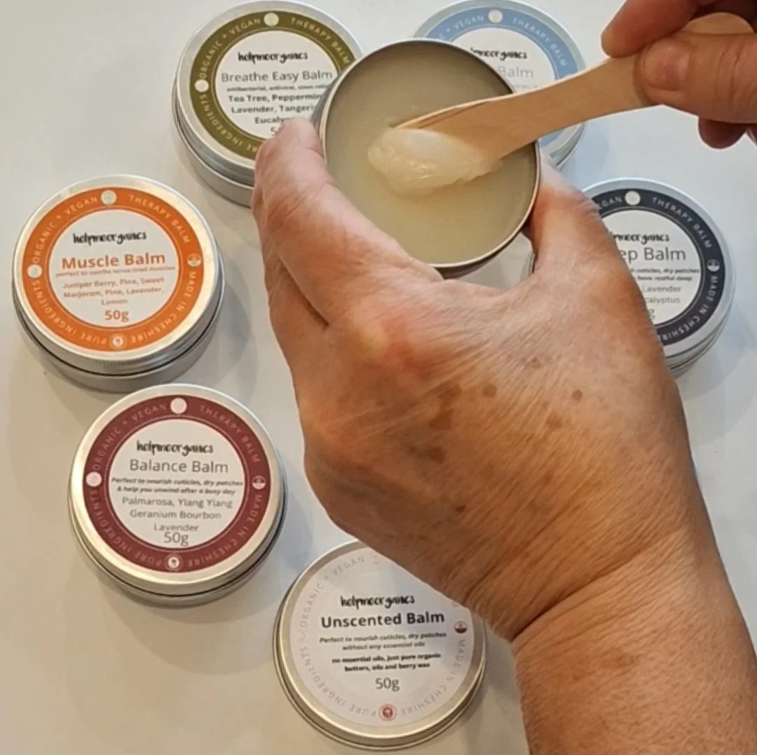 Balms | melts into your skin to nourish, naturally | Helpmeorganics