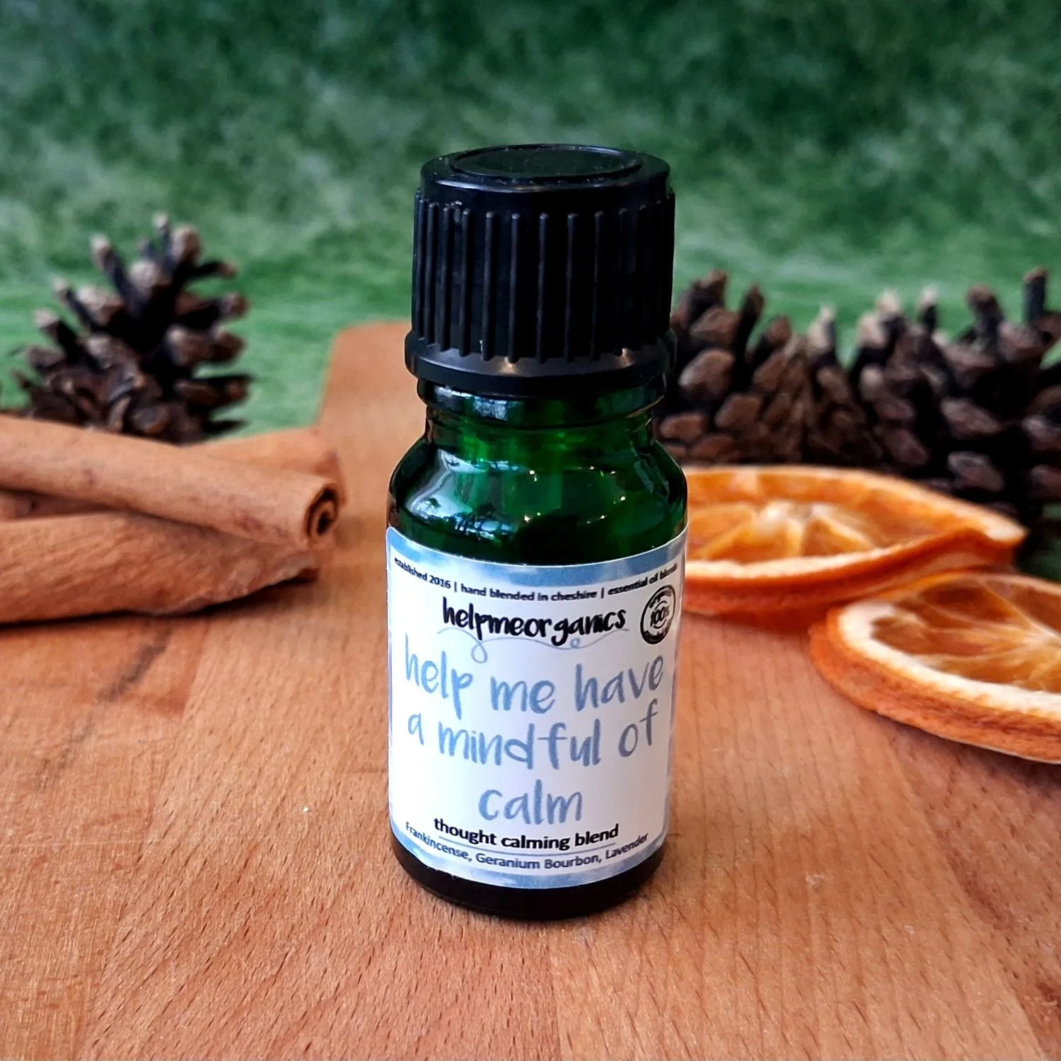 Find Your Calm Organic Essential Oil Blend 10ml – have a mindful of calm for Stress & Anxiety
