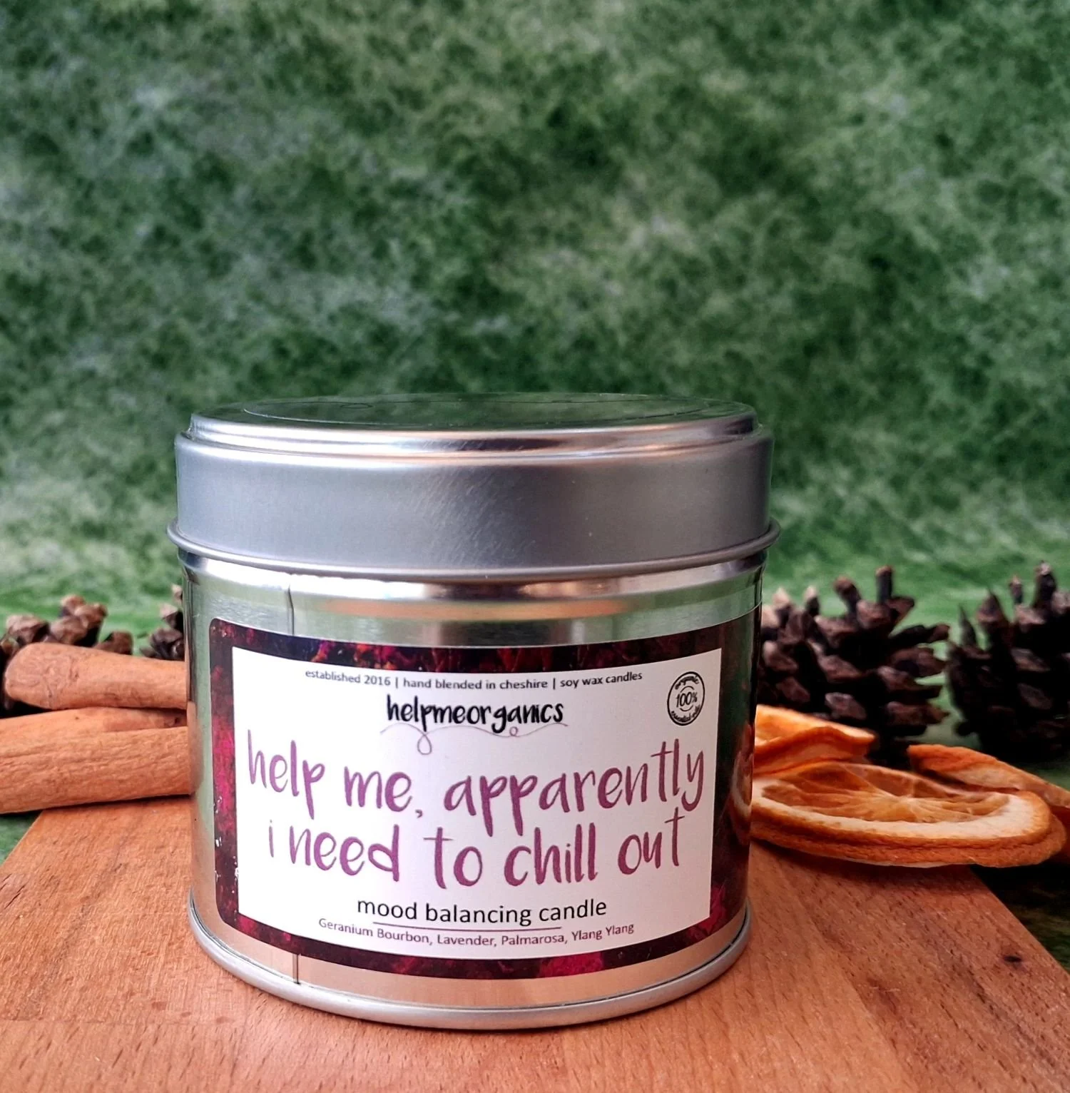 Emotional Reset Handpoured Soy candle | Helpmeorganics