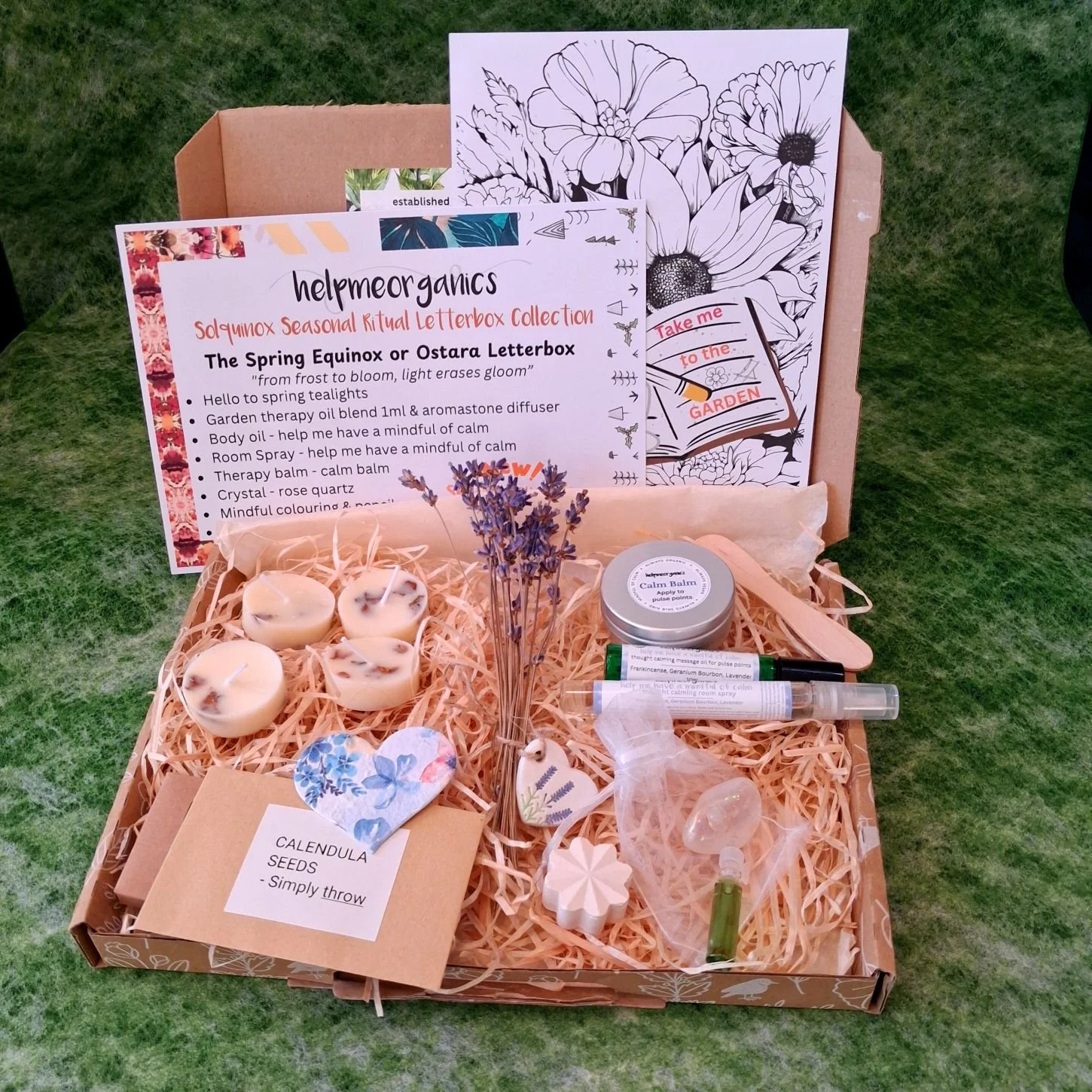 Spring Equinox Solquinox Season Ritual Letterbox Gift