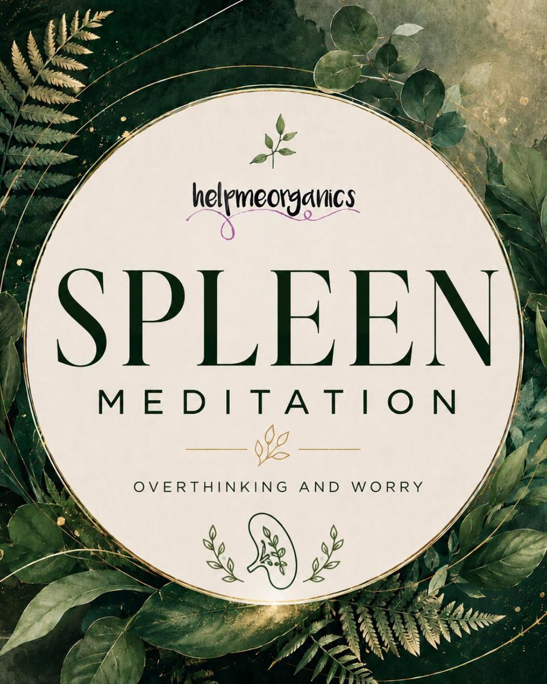 Guided Spleen Meditation for Overthinking, Worry & Mental Calm