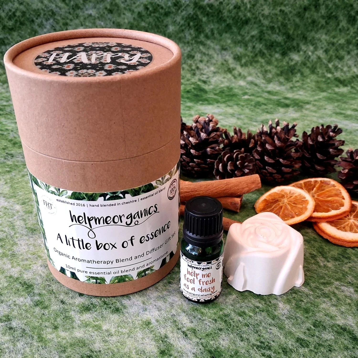 Feel Uplifted Little box of Essence gift set | Helpmeorganics