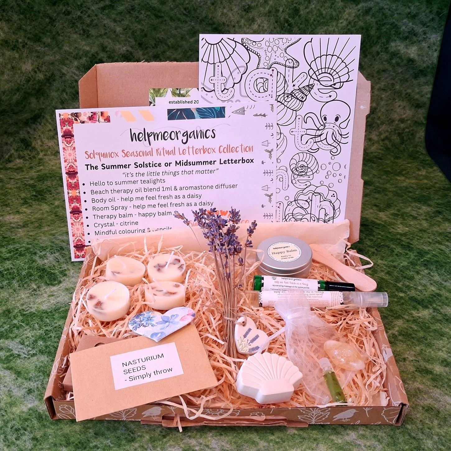 Summer Solstice Solquinox Season Ritual Letterbox Gift