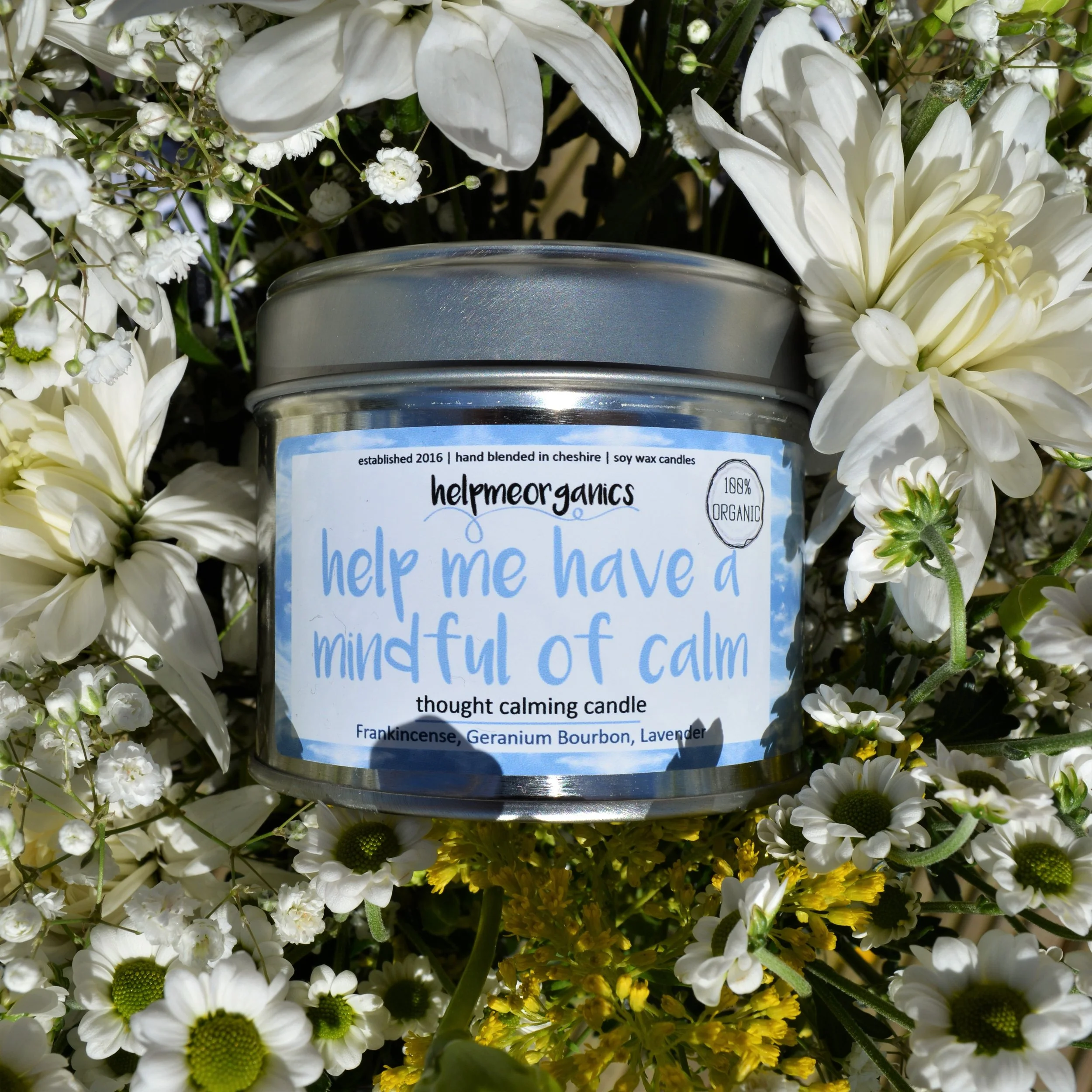 Handpoured Organic Aromatherapy Soy Candles