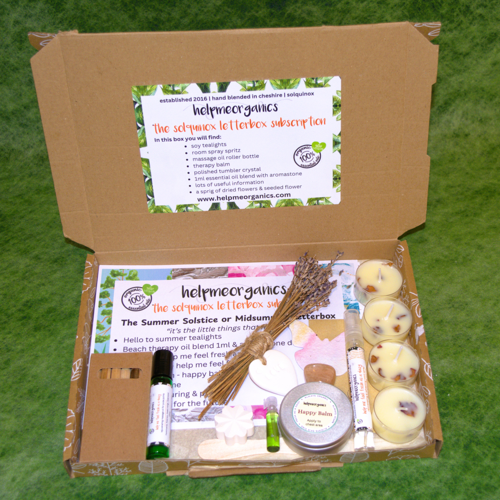 have a look inside our summer solstice letterbox