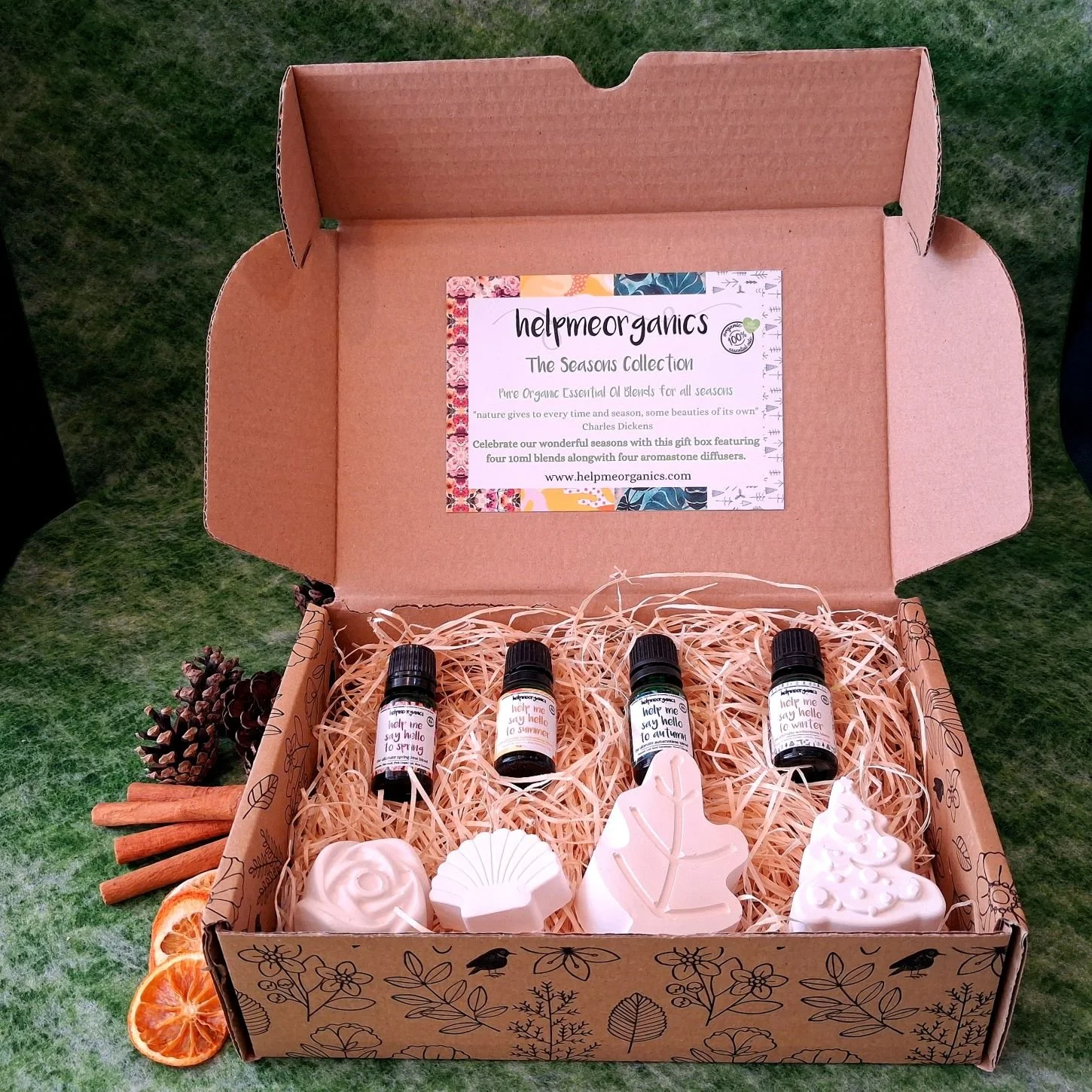 Seasonal Essential Oil Blend Collection gift set
