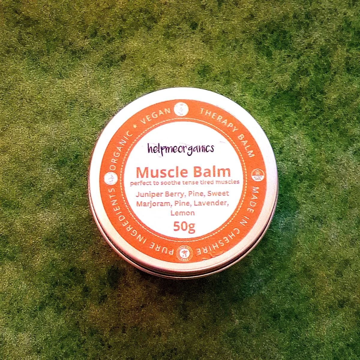 Muscle therapy balm in 50g aluminium tin