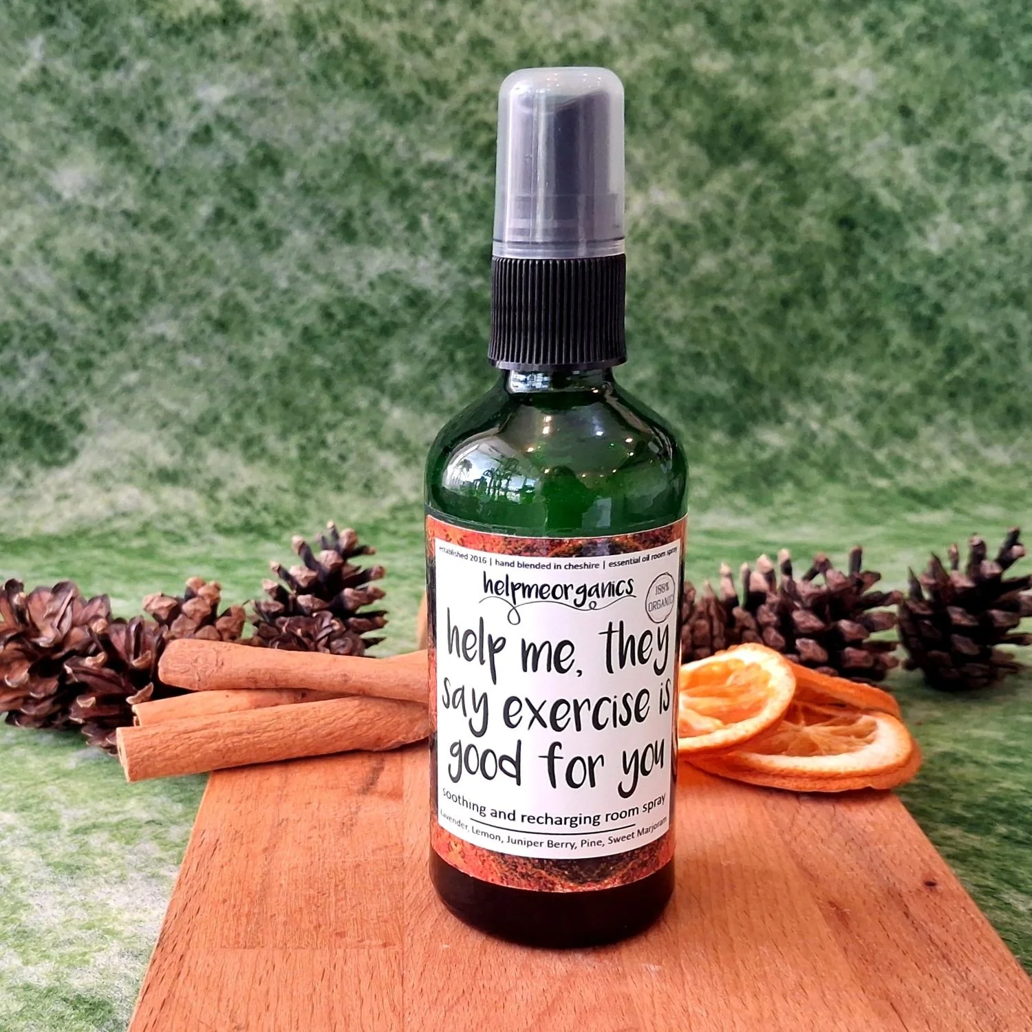 Feel Energised Room Spray 100ml | Helpmeorganics