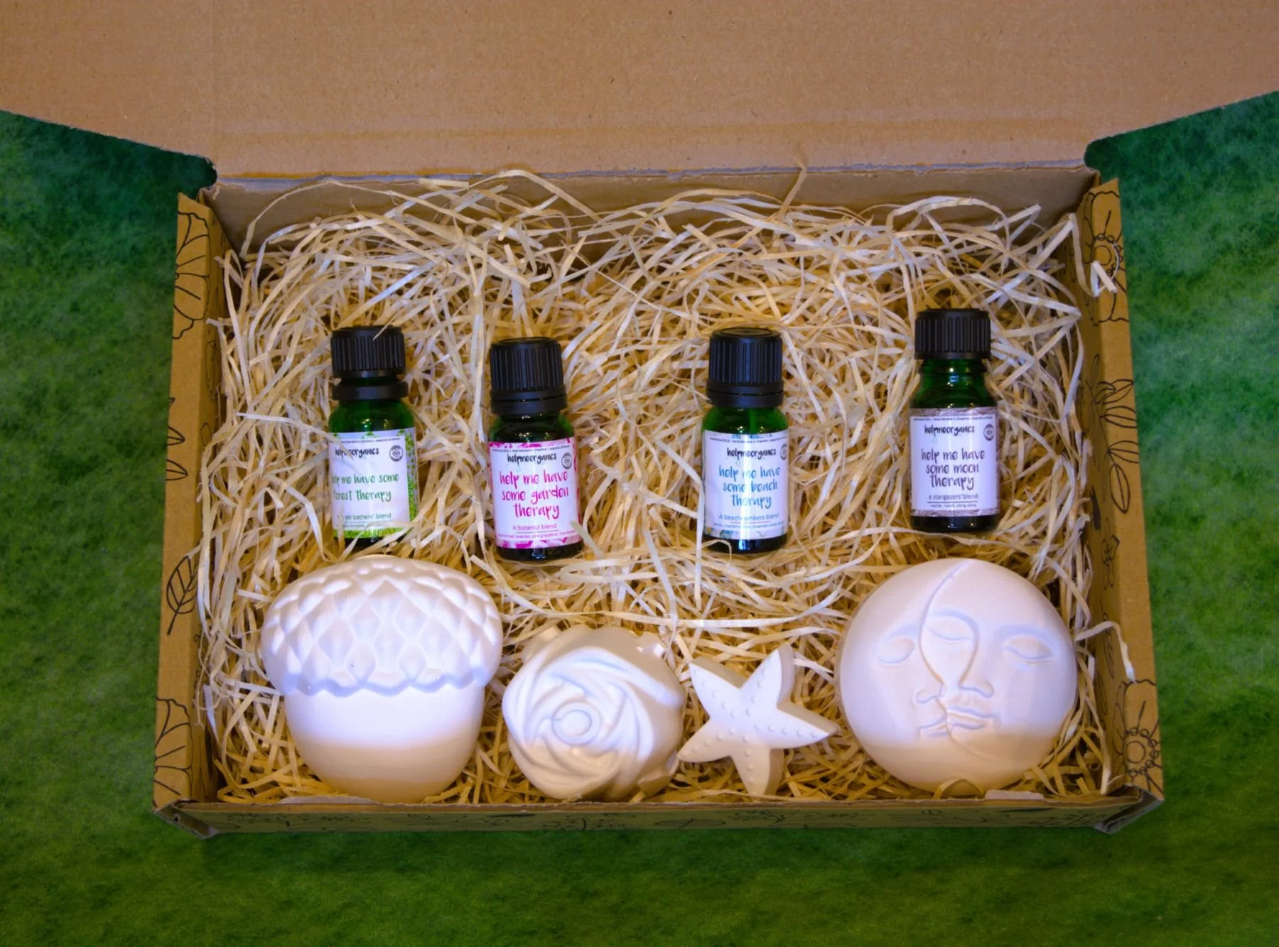 Nature Therapy Botanicals Essential Oil Collection boxed
