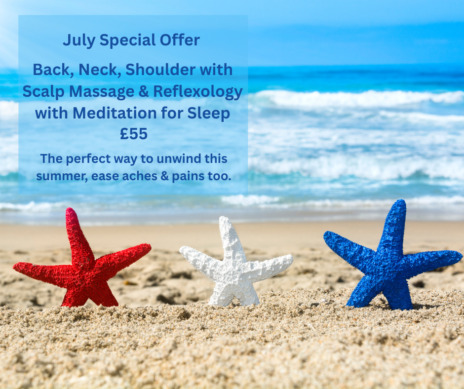 Monthly Spa Special – Massage, Reflexology & Facials