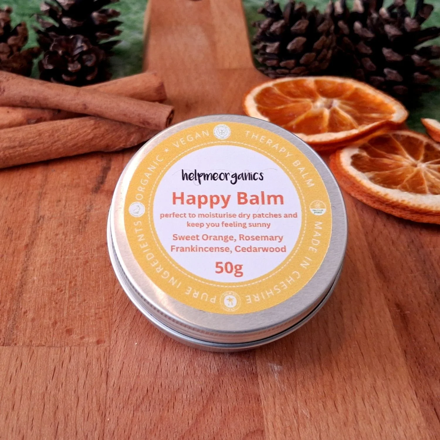 Feel Uplifted Balm 50g | Helpmeorganics