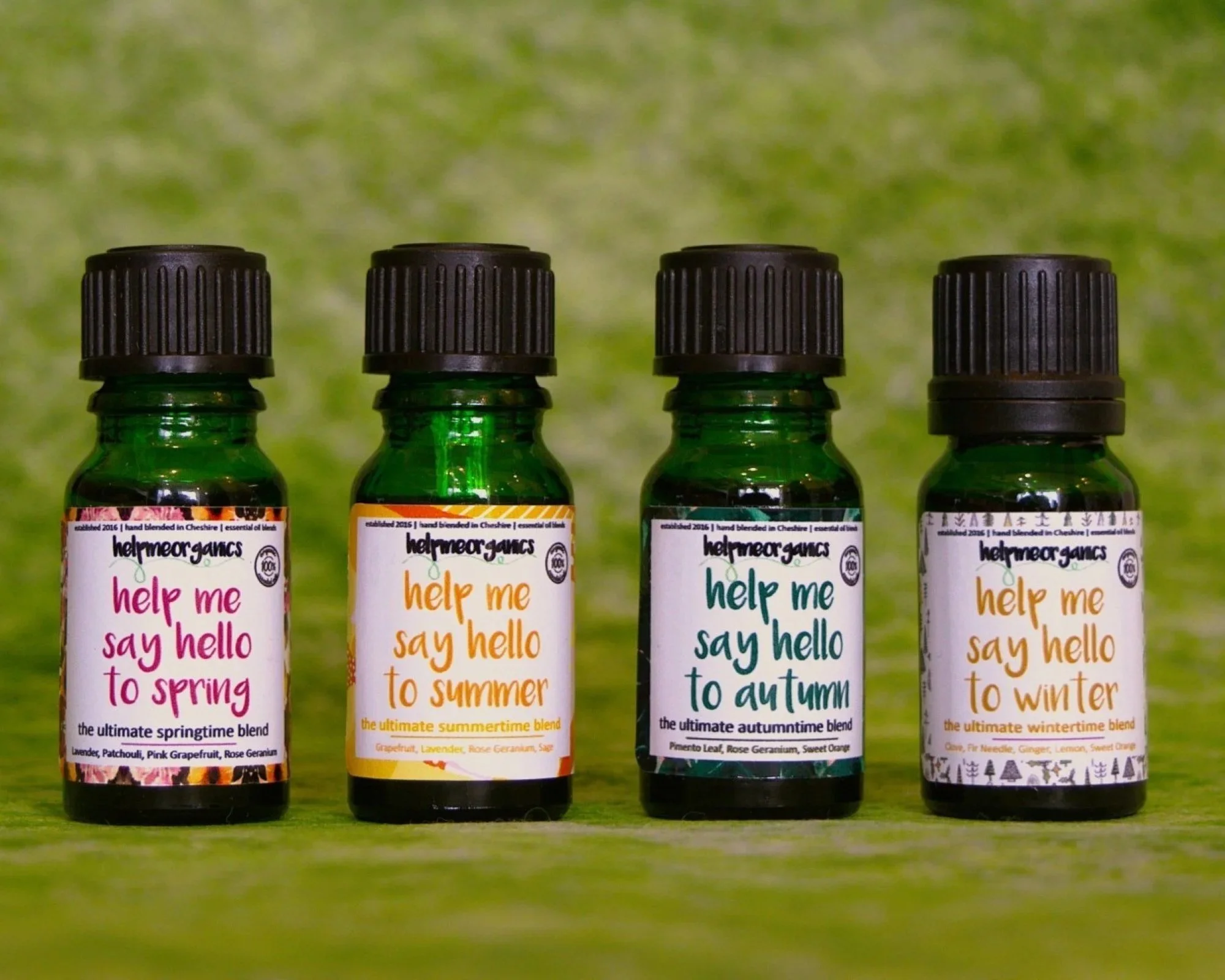 Seasons Essential Oil Blend Collection gift box