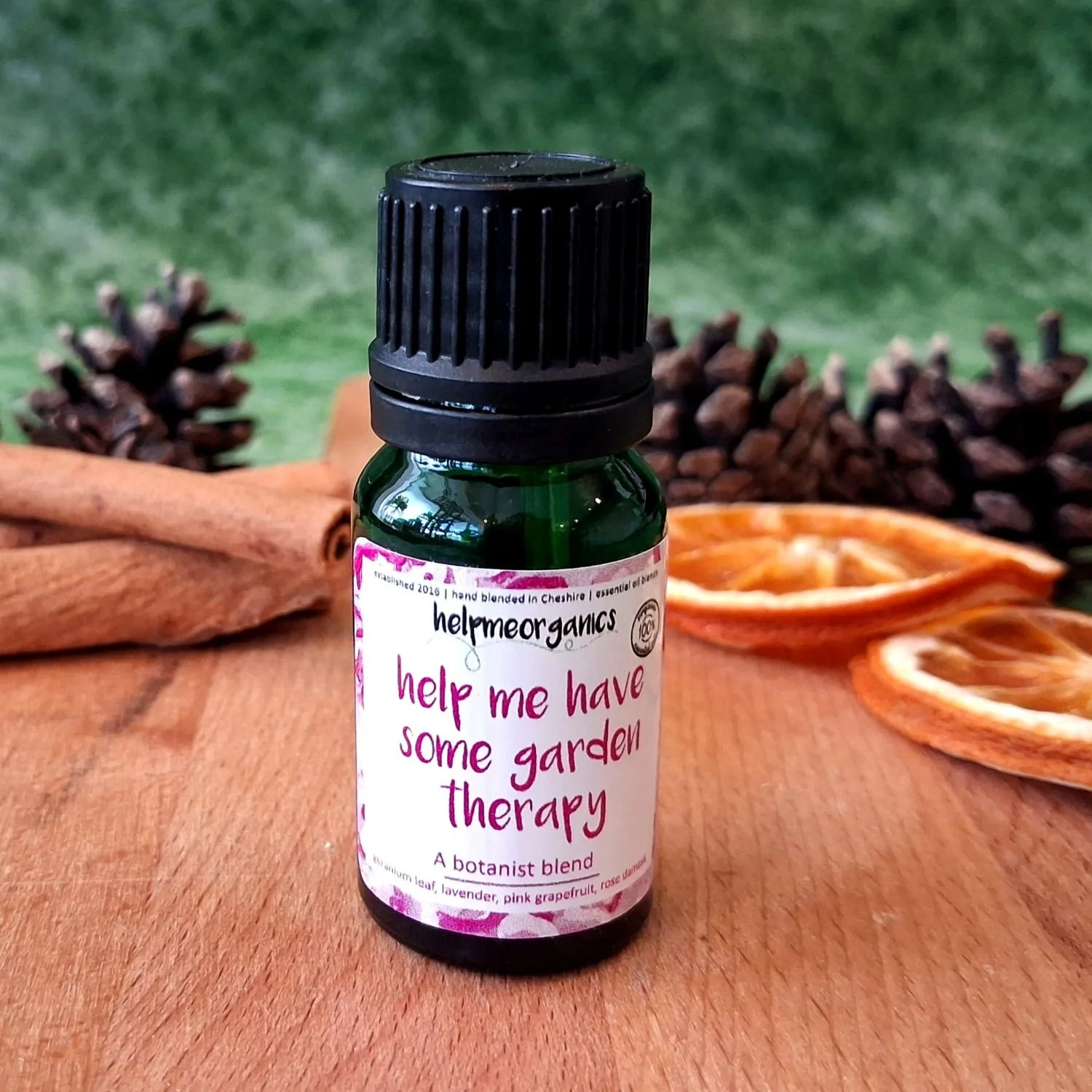 Garden Therapy Essential Oil blend | Helpmeorganics