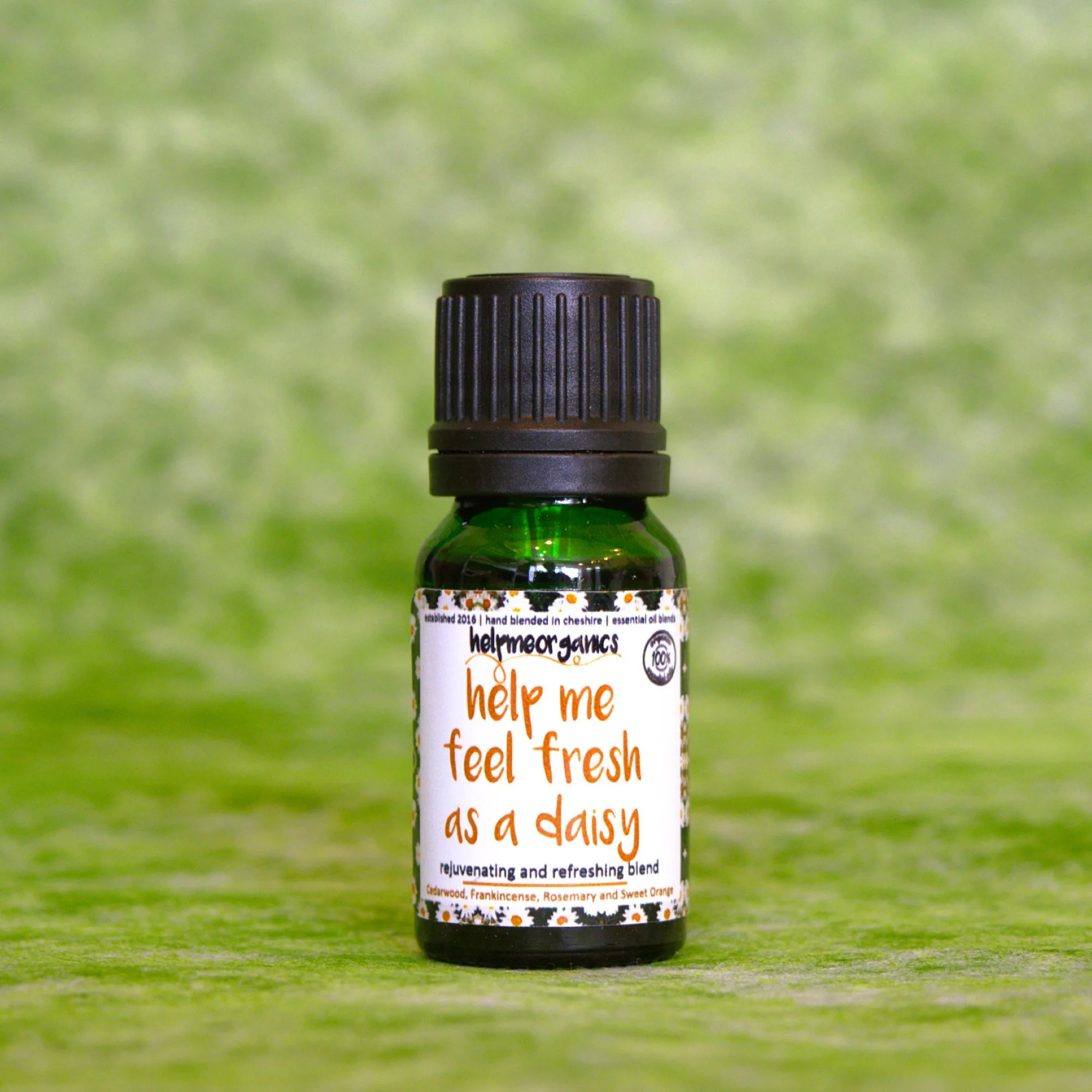 Organic Uplifting Essential Oil Blend 10ml – Feel Fresh as a Daisy