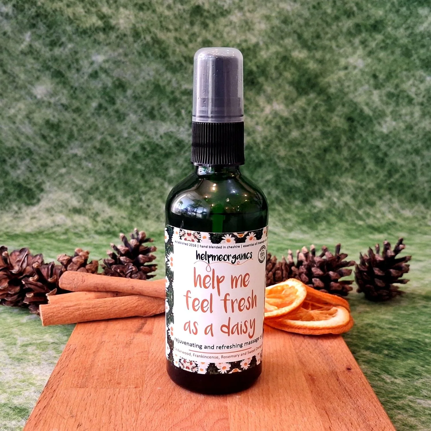 Feel Uplifted Massage Oil 100ml | Fresh as a Daisy