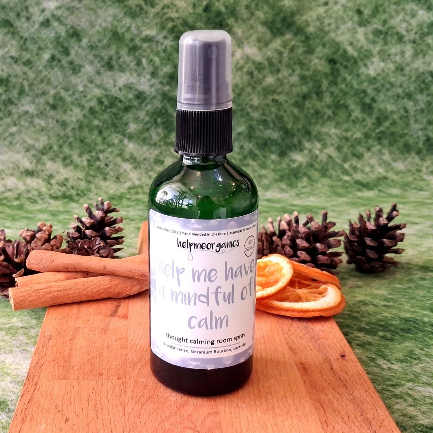 Find Your Calm Room Spray 100ml | Helpmeorganics