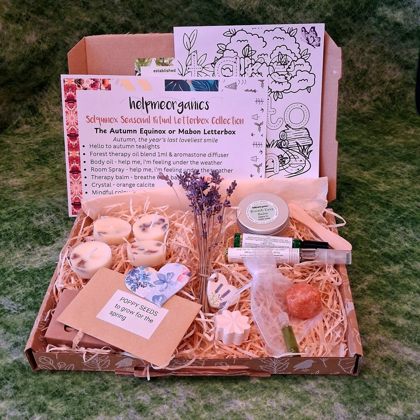 Autumn Equinox Solquinox Season Ritual Letterbox Gift