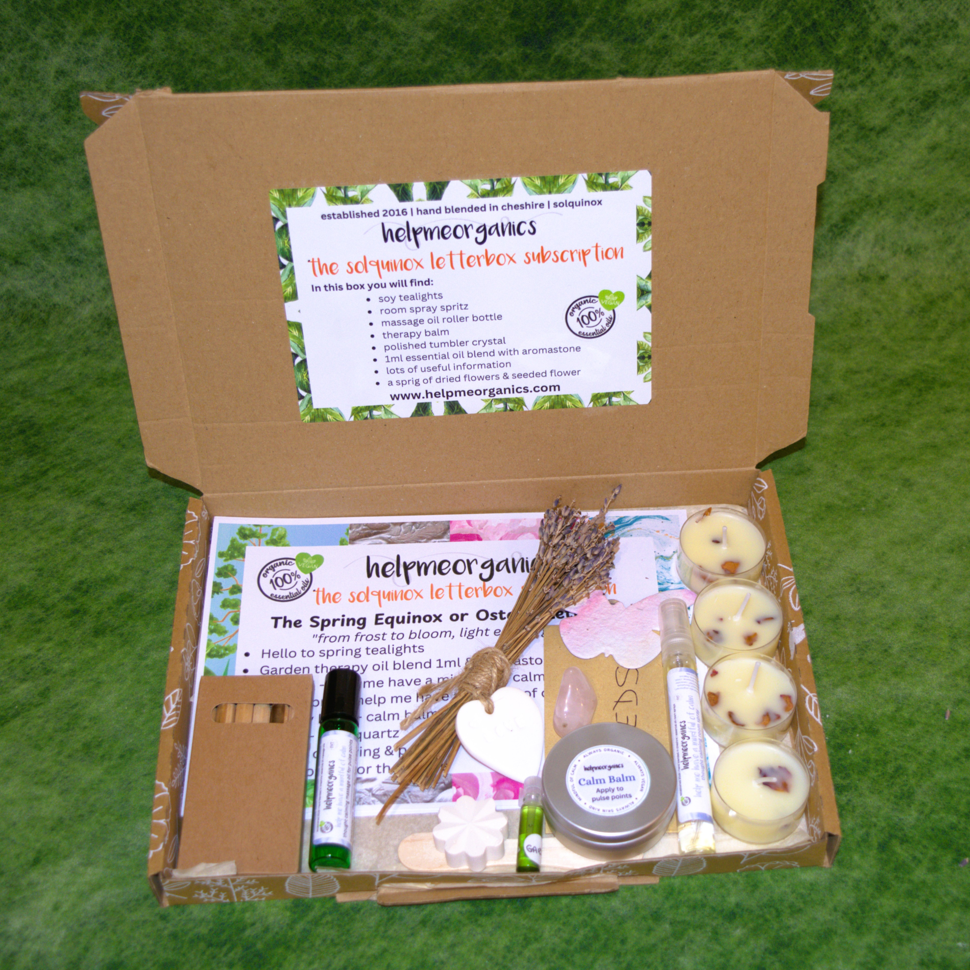 have a look inside our Spring equinox letterbox